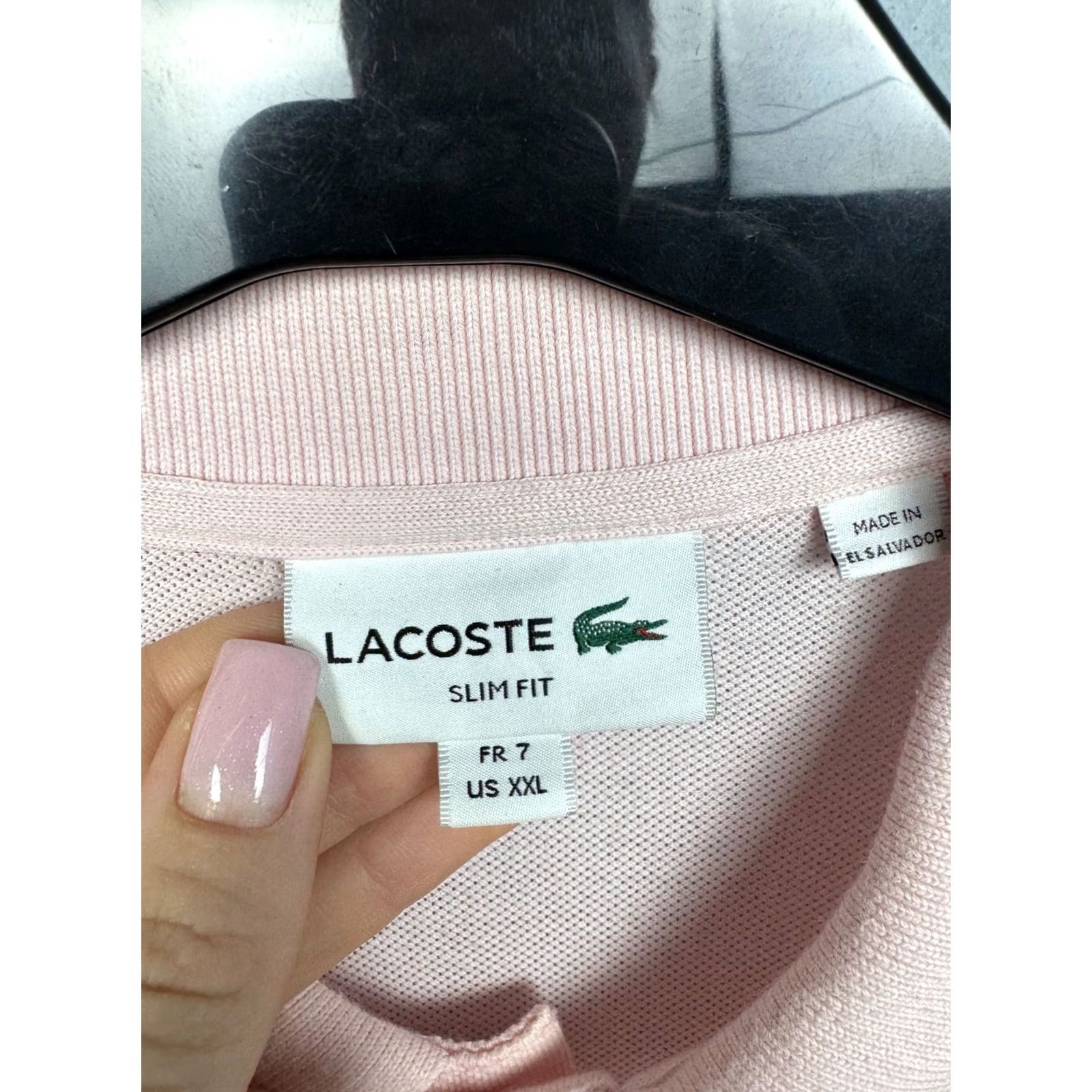 Lacoste Lacoste Polo Shirt Mens 2XL Pink Cotton Logo Short Sleeve Button Collared Vintage: No Size US XXL / EU 58 / 5 - 4 Thumbnail