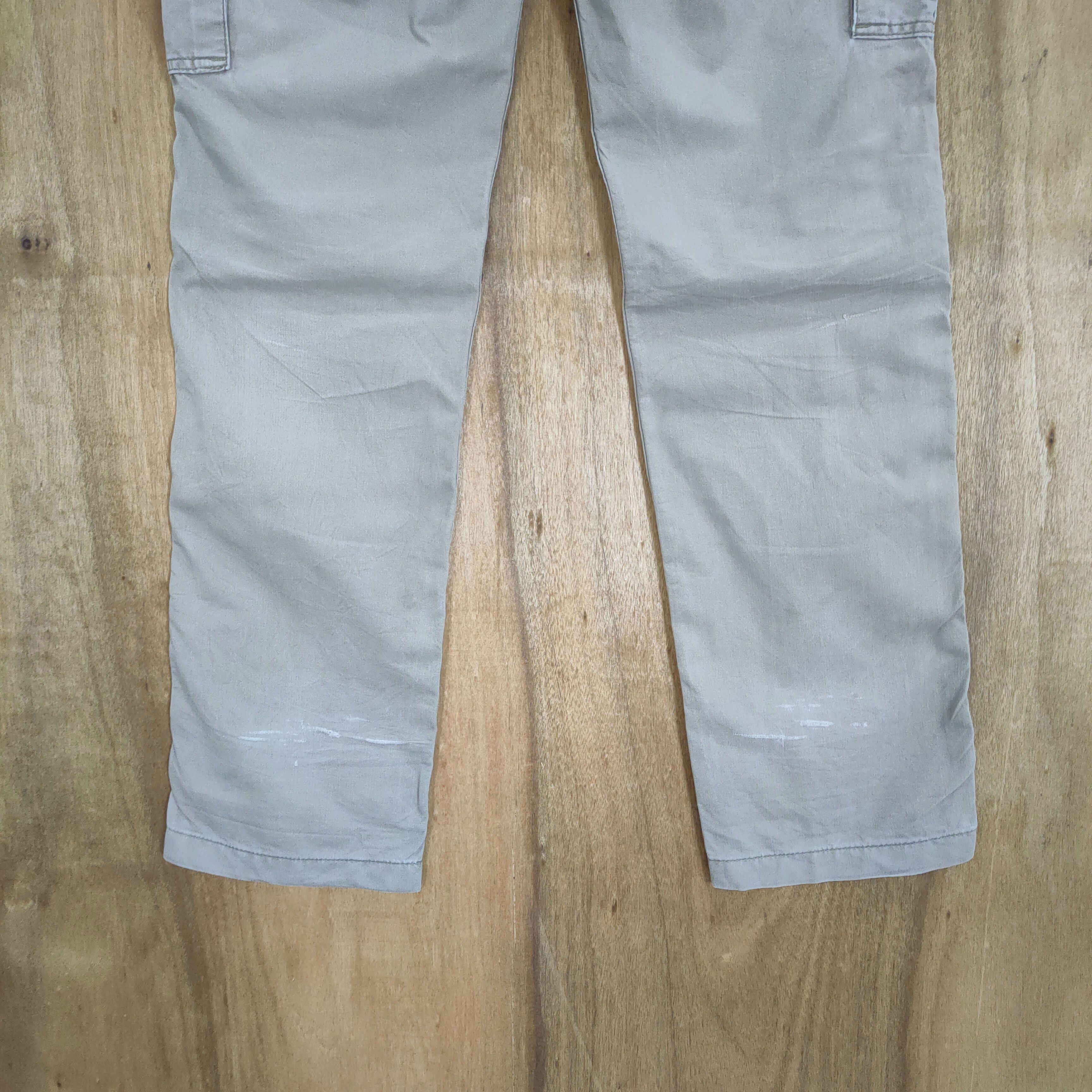Japanese Brand VINTAGE JAPANESE DISTRESSED KNEE CARGO PANTS Size US 31 - 10 Thumbnail