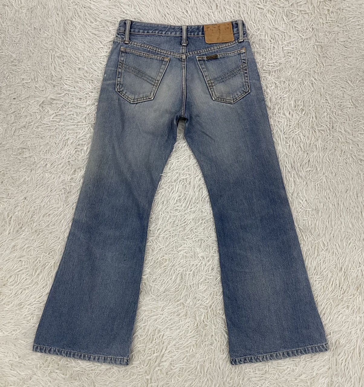 Japanese Brand Vintage Bison Jeans Pant Size US 29 - 2 Thumbnail