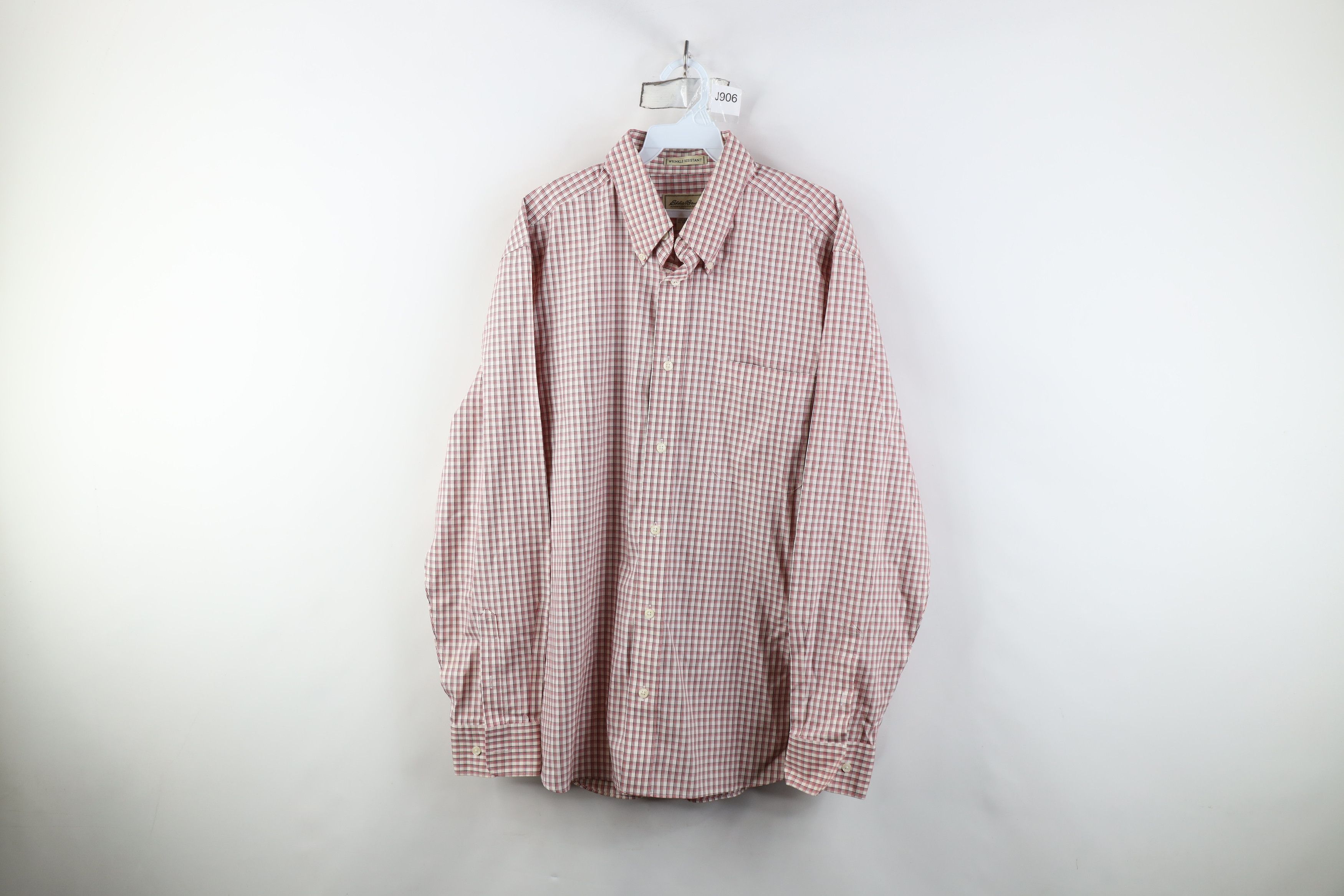Eddie Bauer Vintage Y2K Eddie Bauer Resistant Collared Button Down Shirt Size US L / EU 52-54 / 3 - 1 Thumbnail