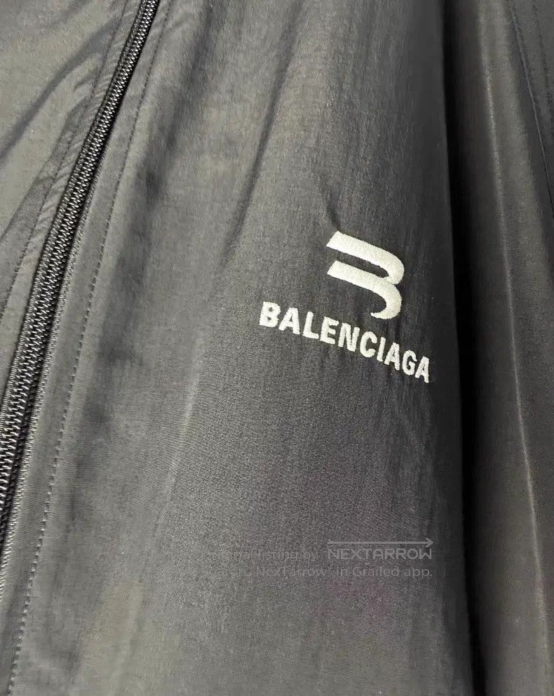 Balenciaga Balenciaga Black and White Patchwork School Uniform Windbr Size US S / EU 44-46 / 1 - 2 Thumbnail