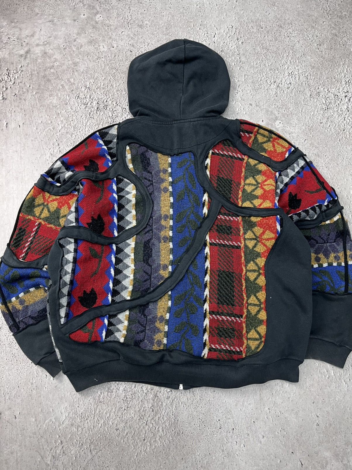Nike VINTAGE REWORKED Y2K Nike Boxy ZIP UP hoodie SWEATSHIRT Size US L / EU 52-54 / 3 - 6 Thumbnail