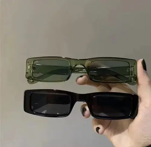 Vintage Vintage square frame sunglasses Size ONE SIZE - 3 Thumbnail