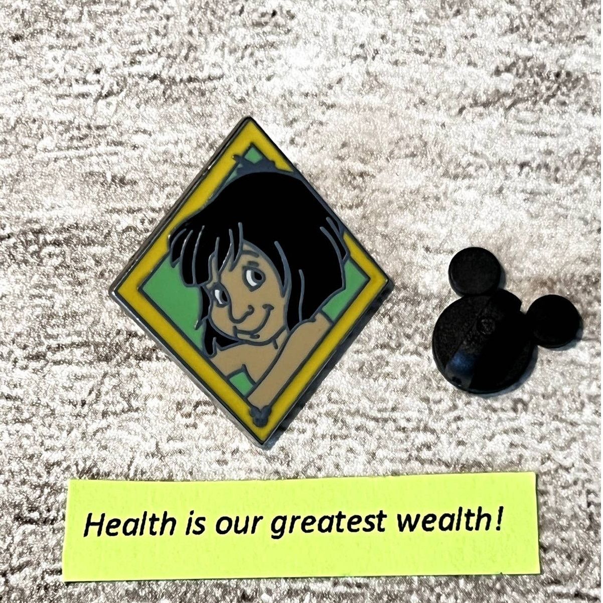 Disney Disney Pins 3/$18 Hidden Mickey - Mowgli Jungle Book Diamond Size ONE SIZE - 1 Thumbnail