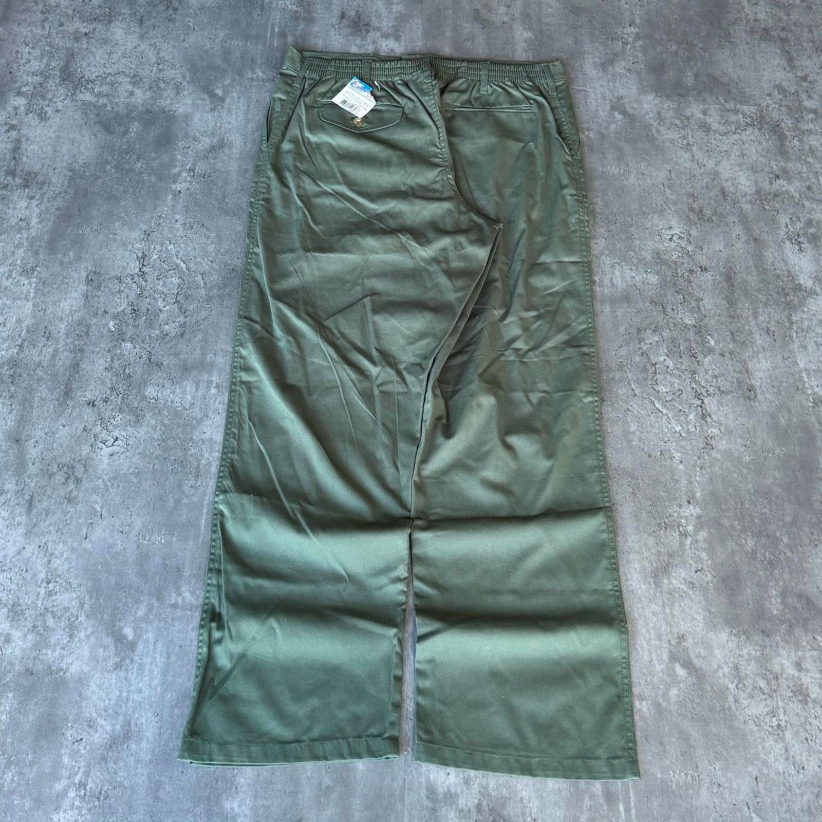 JNCO × Vintage Vintage Y2K Tonal Green Baggy Chino Grunge Opium Pants Size US 38 / EU 54 - 2 Thumbnail