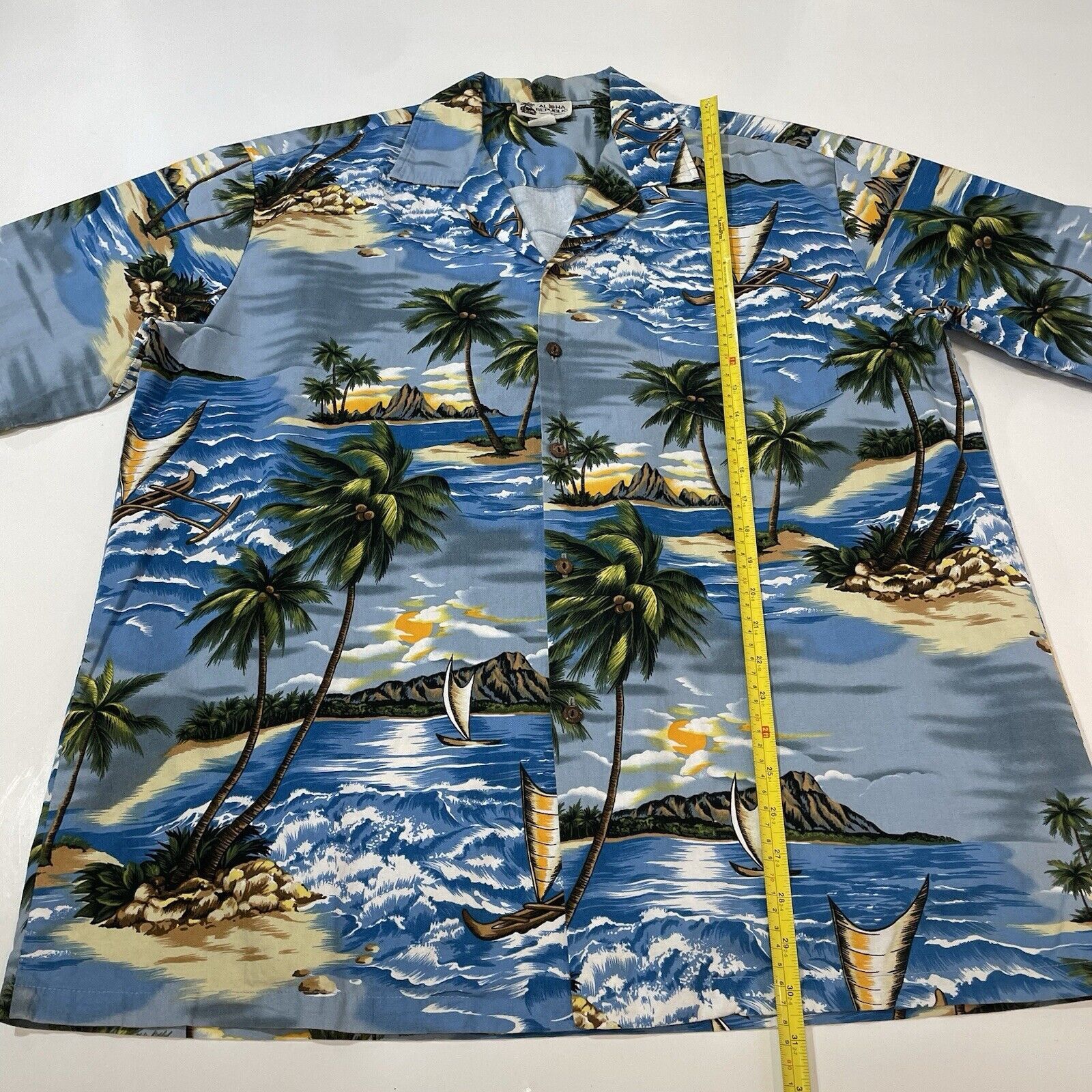 ALOHAS Aloha Republic Hawaiian Button Down Shirt Men's Size XL Size US XL / EU 56 / 4 - 4 Thumbnail