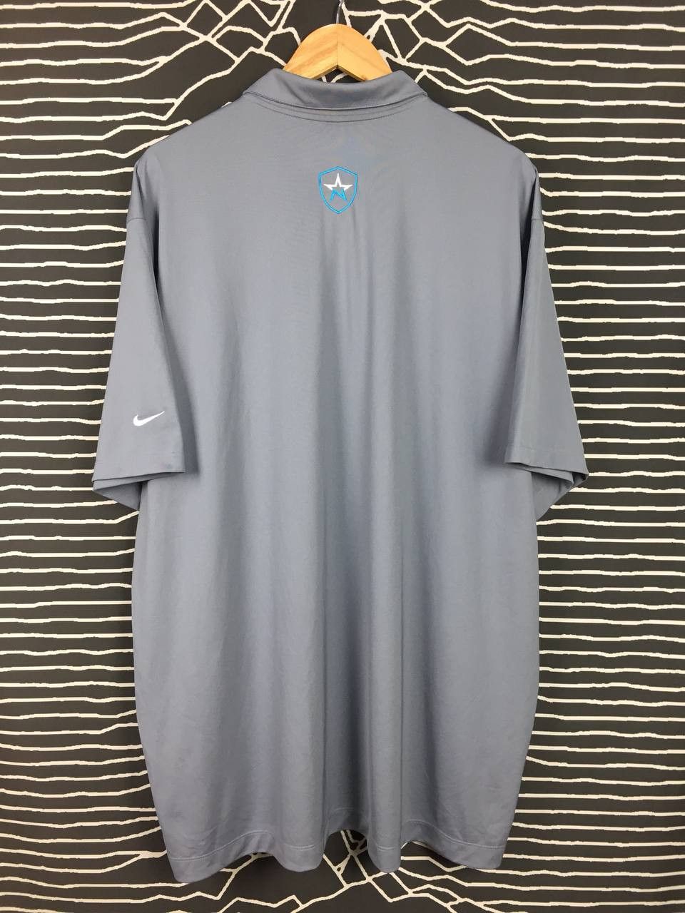 Nike × Vintage Nike Golf Dri-Fit North Star Authorized Affiliate Polo Tee Size US XXL / EU 58 / 5 - 5 Thumbnail