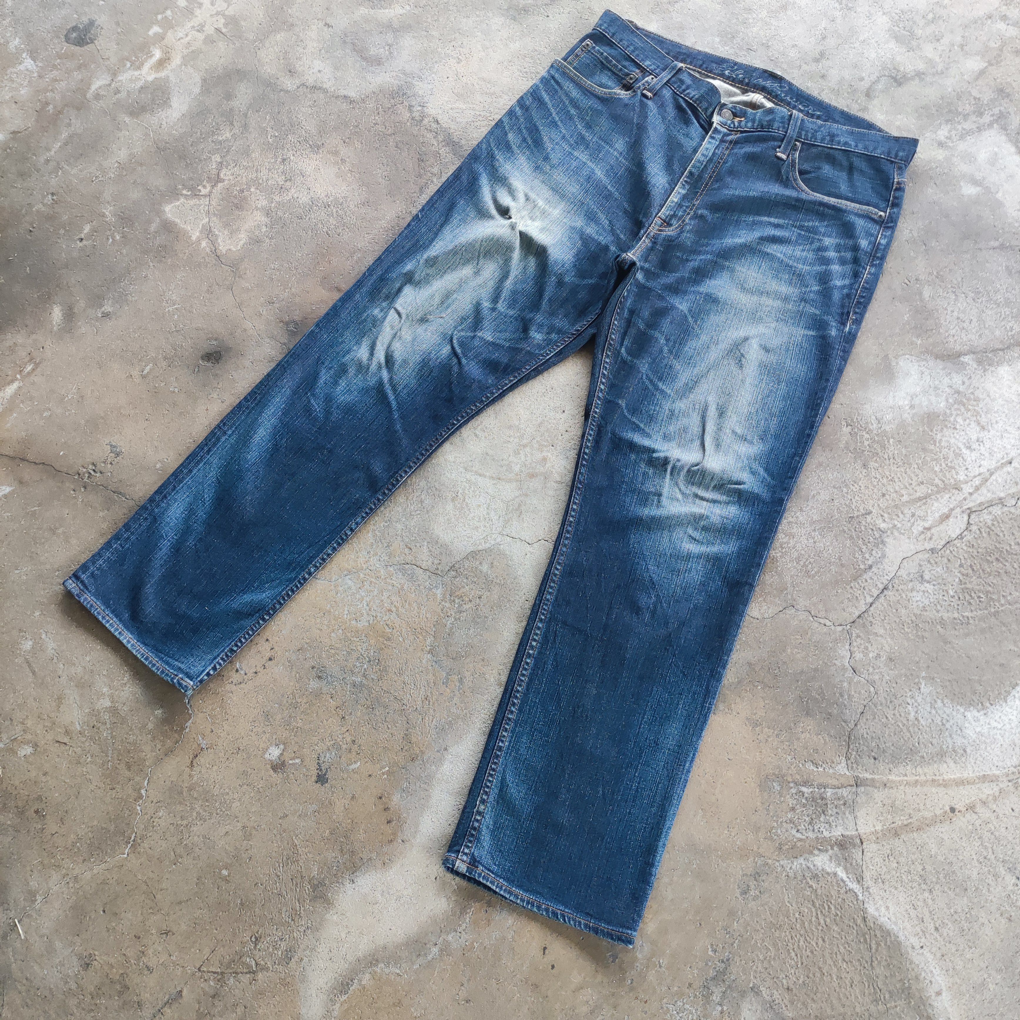 Eddie Bauer Vintage Eddie Bauer Brand Jeans Ripped Pants W38 Size US 38 / EU 54 - 2 Thumbnail