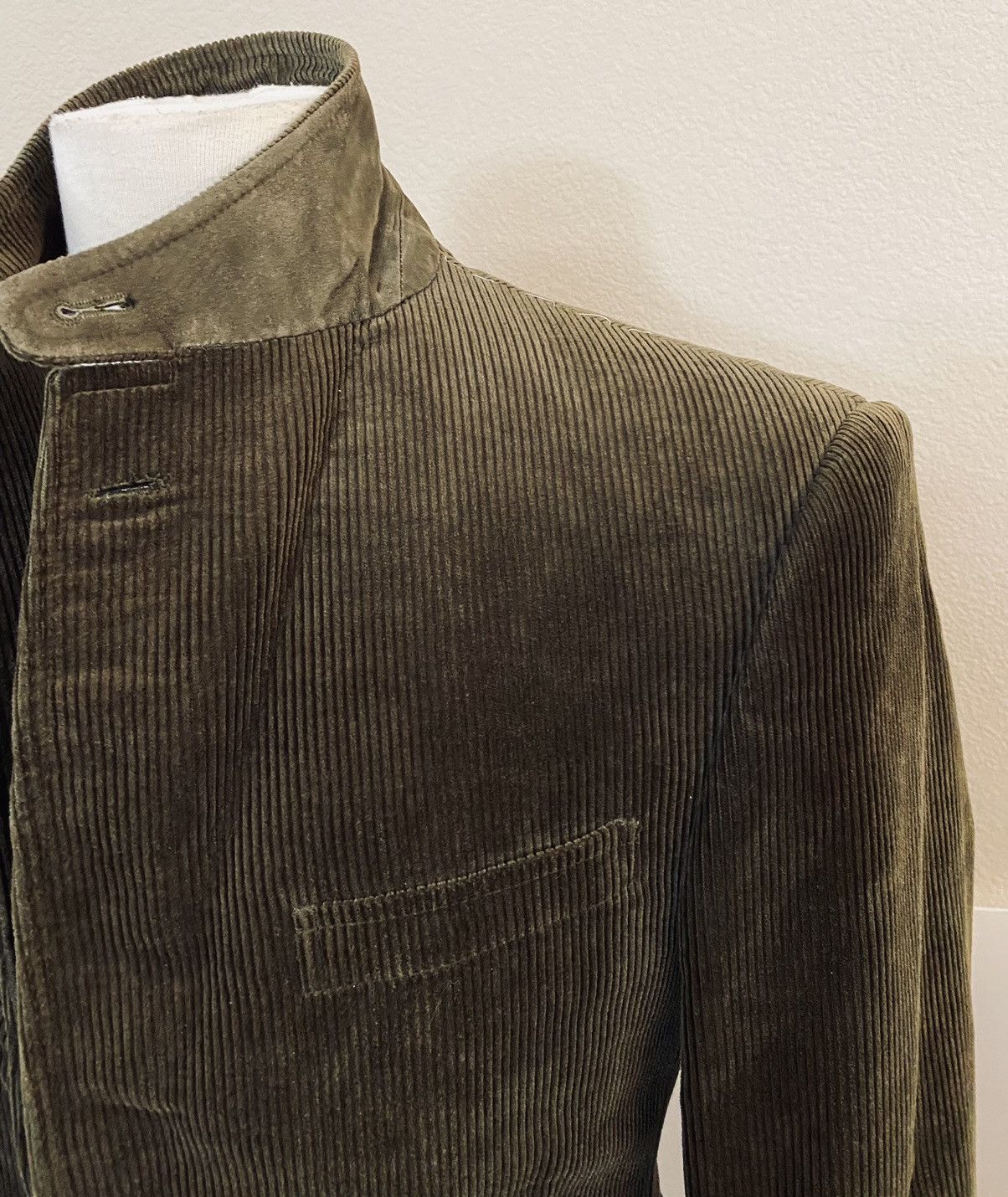 Ralph Lauren Purple Label RLPL 🇮🇹 English Corduroy Suede Patch Collectors Jacket 38R NW Size 38R - 19 Thumbnail