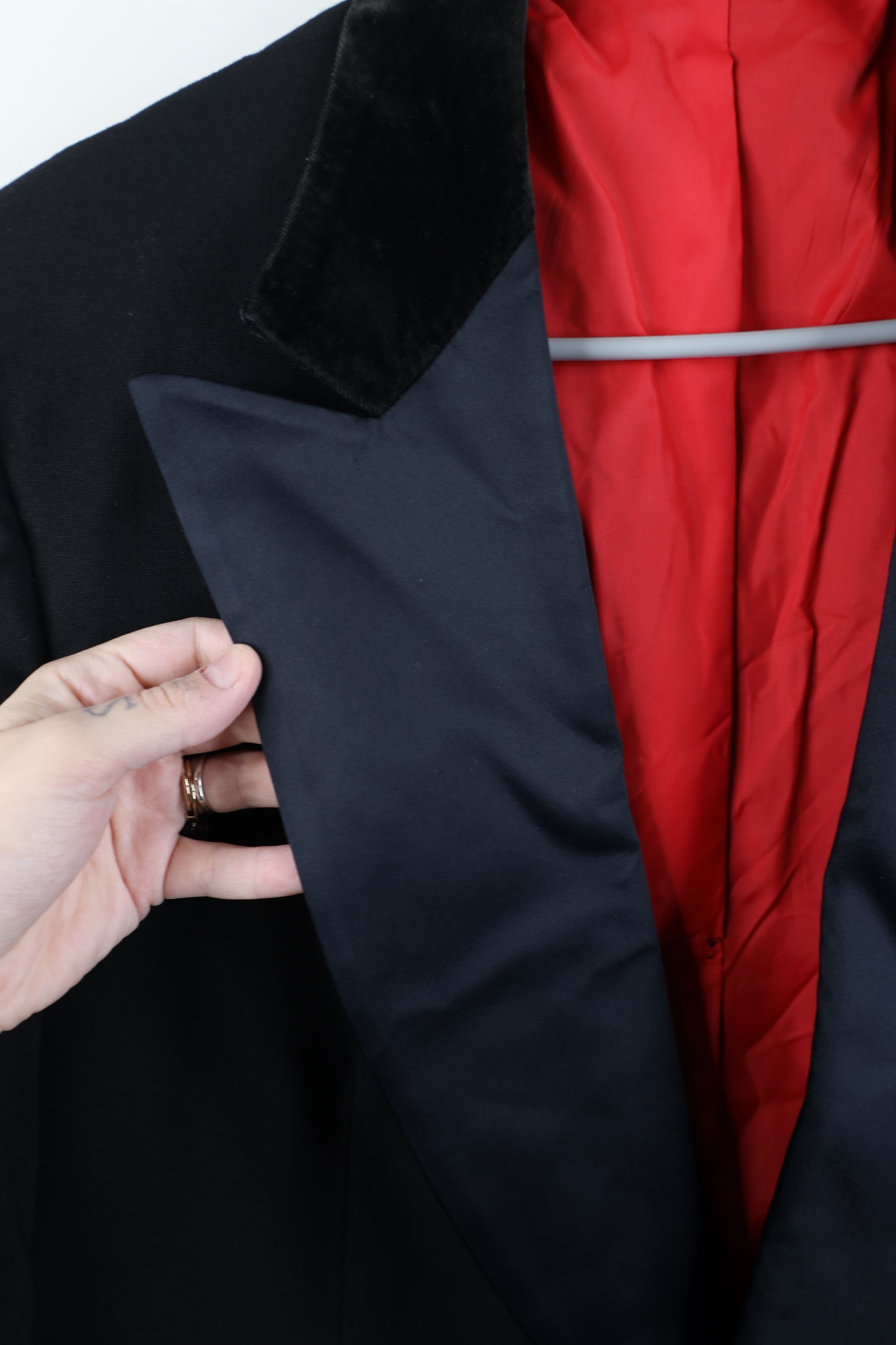 Vintage Vintage 60s 70s Palm Beach Prom Suit Coat Jacket Black USA Size US XL / EU 56 / 4 - 6 Thumbnail