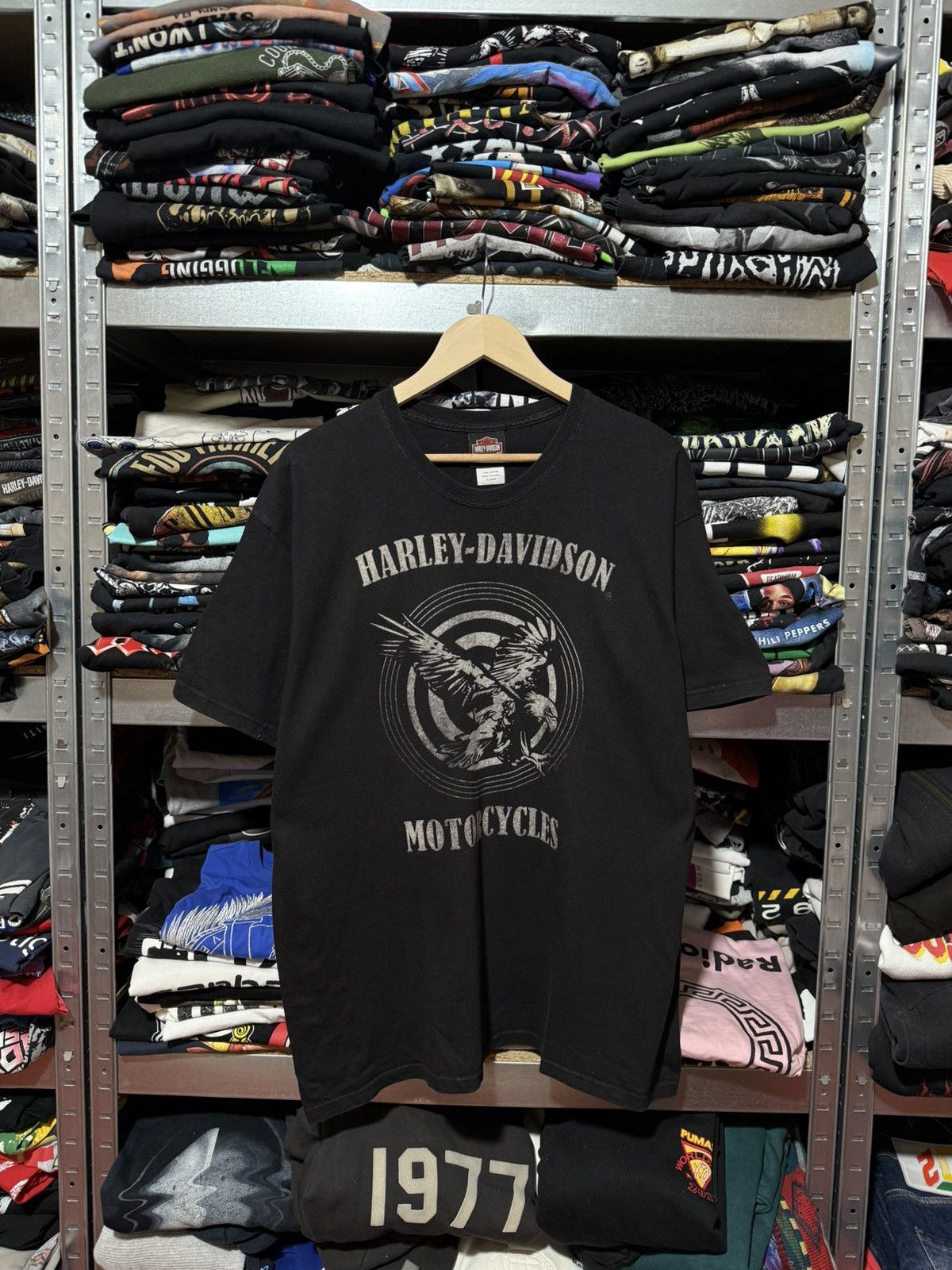 Harley Davidson Vintage 2006 Harley Davidson Dillon Brothers Retro T-Shirt Size US XL / EU 56 / 4 - 1 Thumbnail