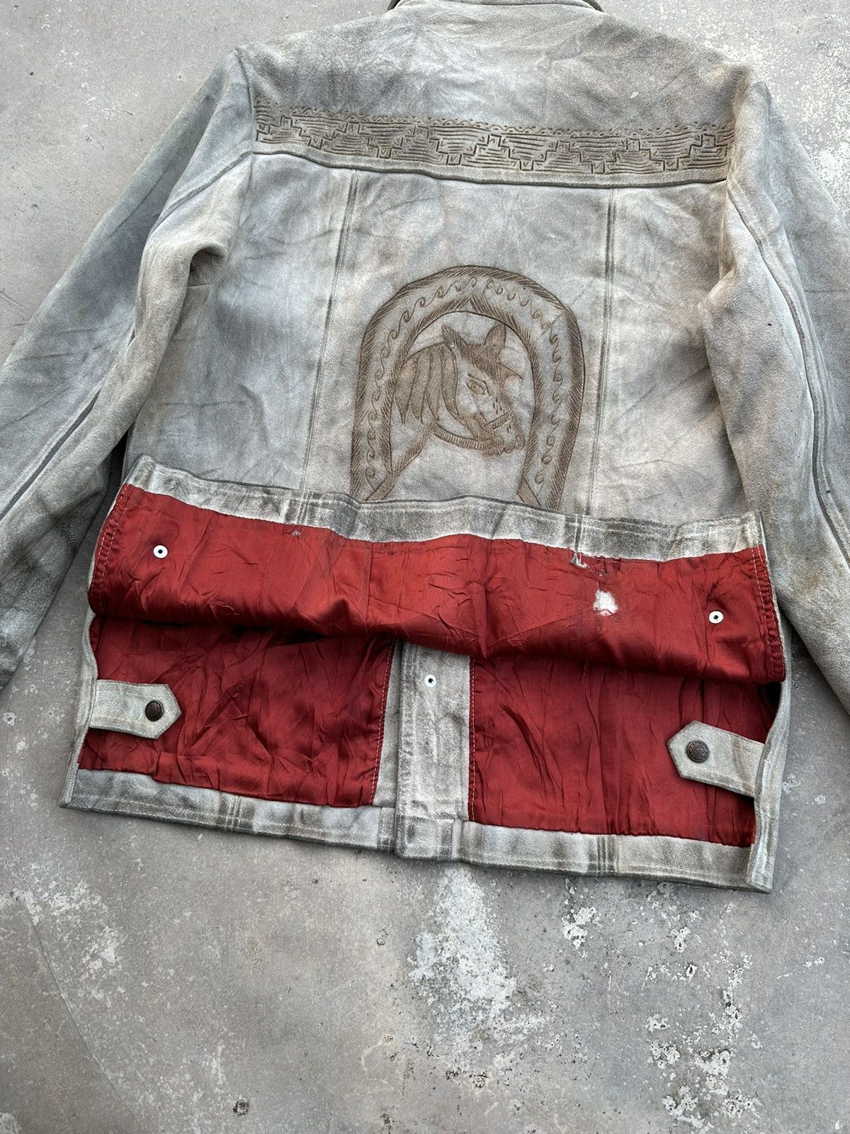 Leather 60’s Vintage Horse Suede Leather American Heritage Jacket Size US M / EU 48-50 / 2 - 18 Thumbnail