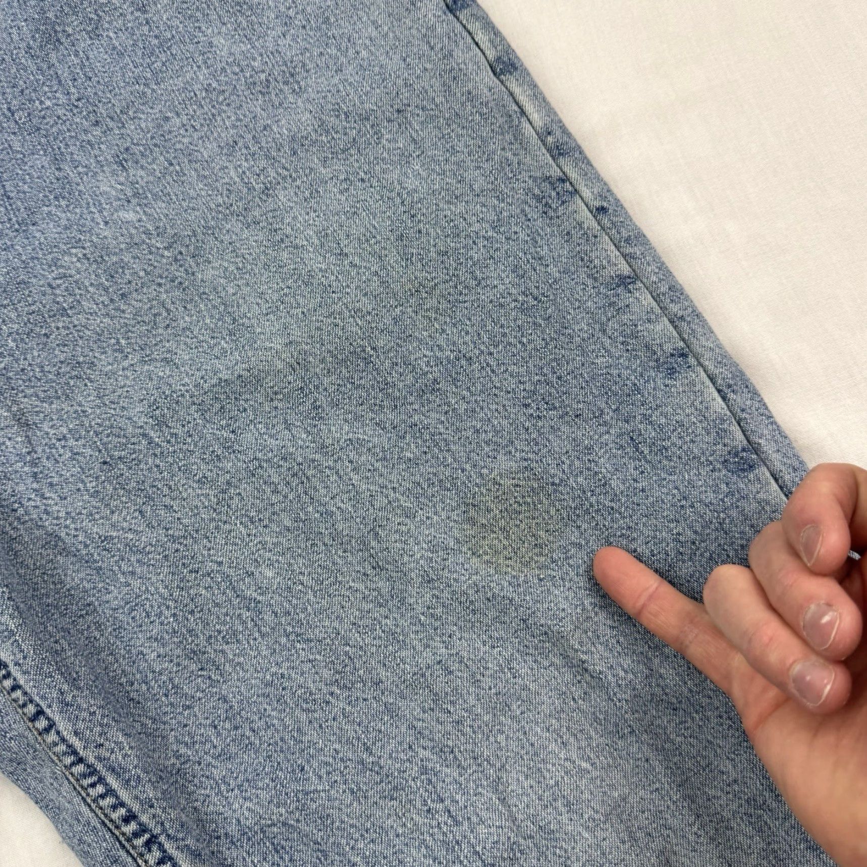 Banana Republic VINTAGE Banana Republic Jeans Men 36x33 Button Fly Lined Flannel Blue 90s USA Outdoor Straight Size US 36 / EU 52 - 3 Thumbnail