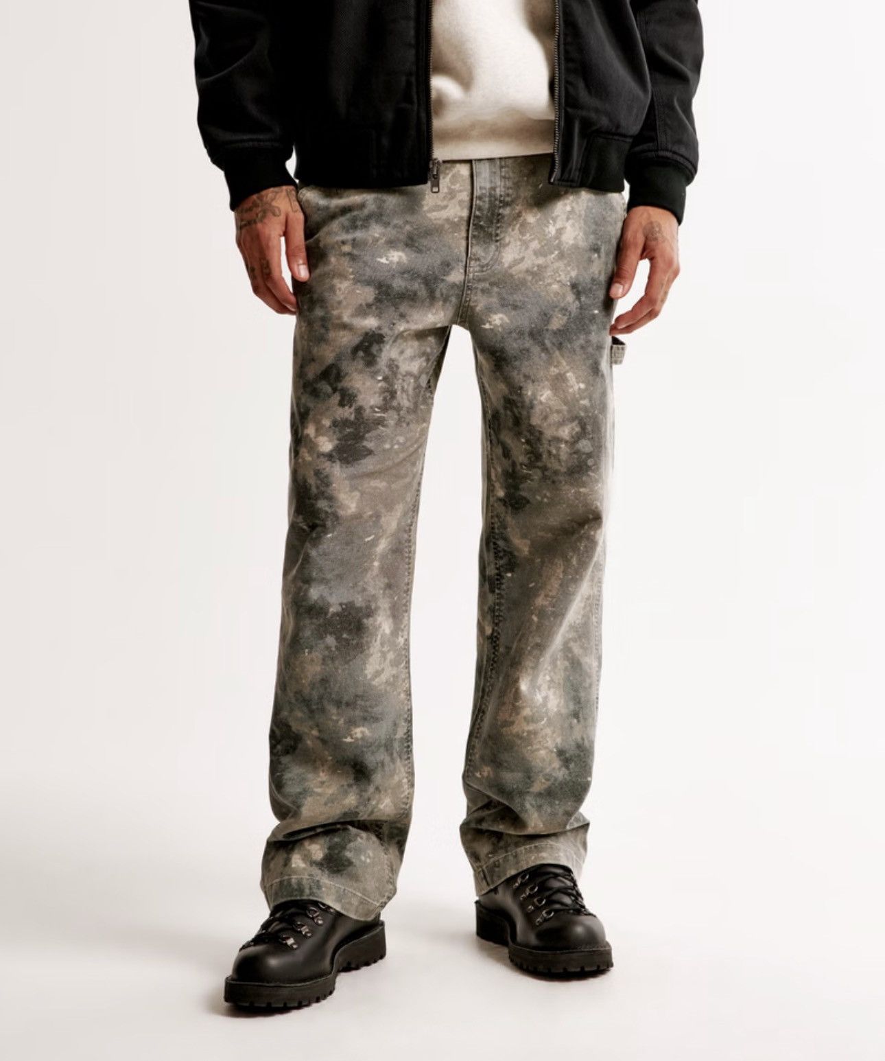 Abercrombie & Fitch Abercrombie & Fitch Loose Work Wear Pants 32x28 Size US 32 / EU 48 - 2 Thumbnail