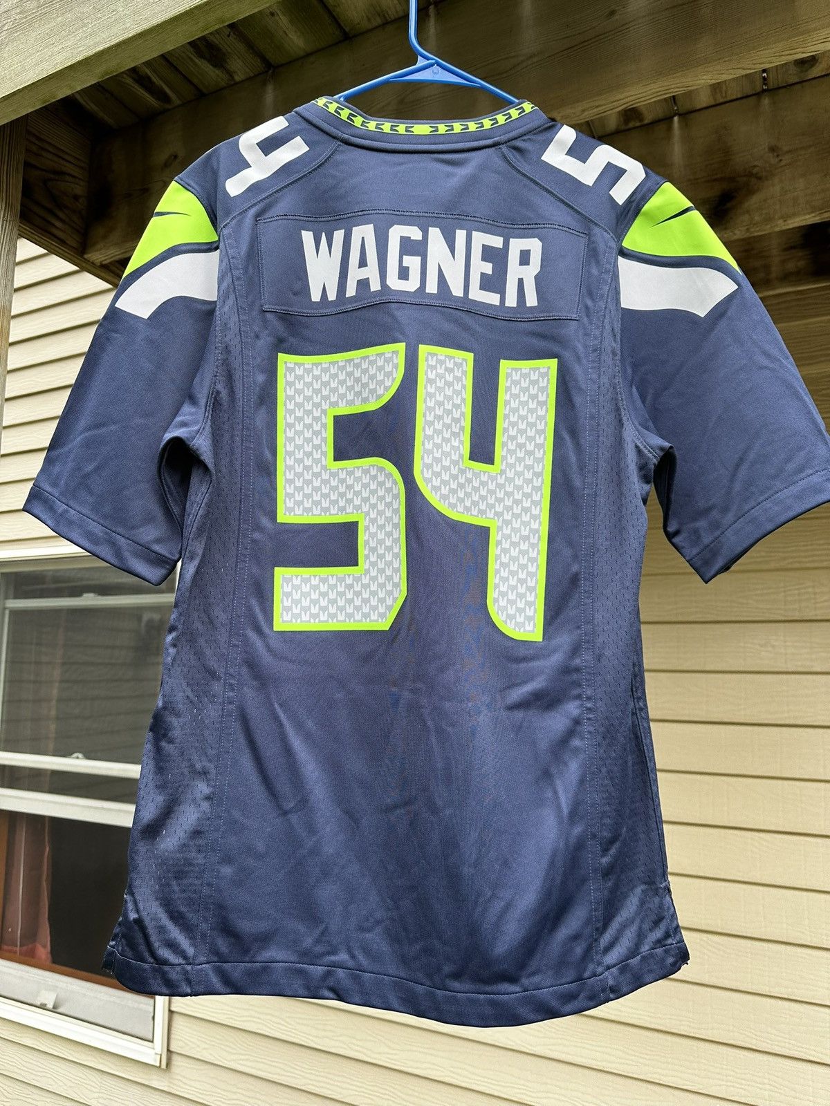 Russell Wilson and Bobby Wagner Seattle Seahawks NFL Jersey