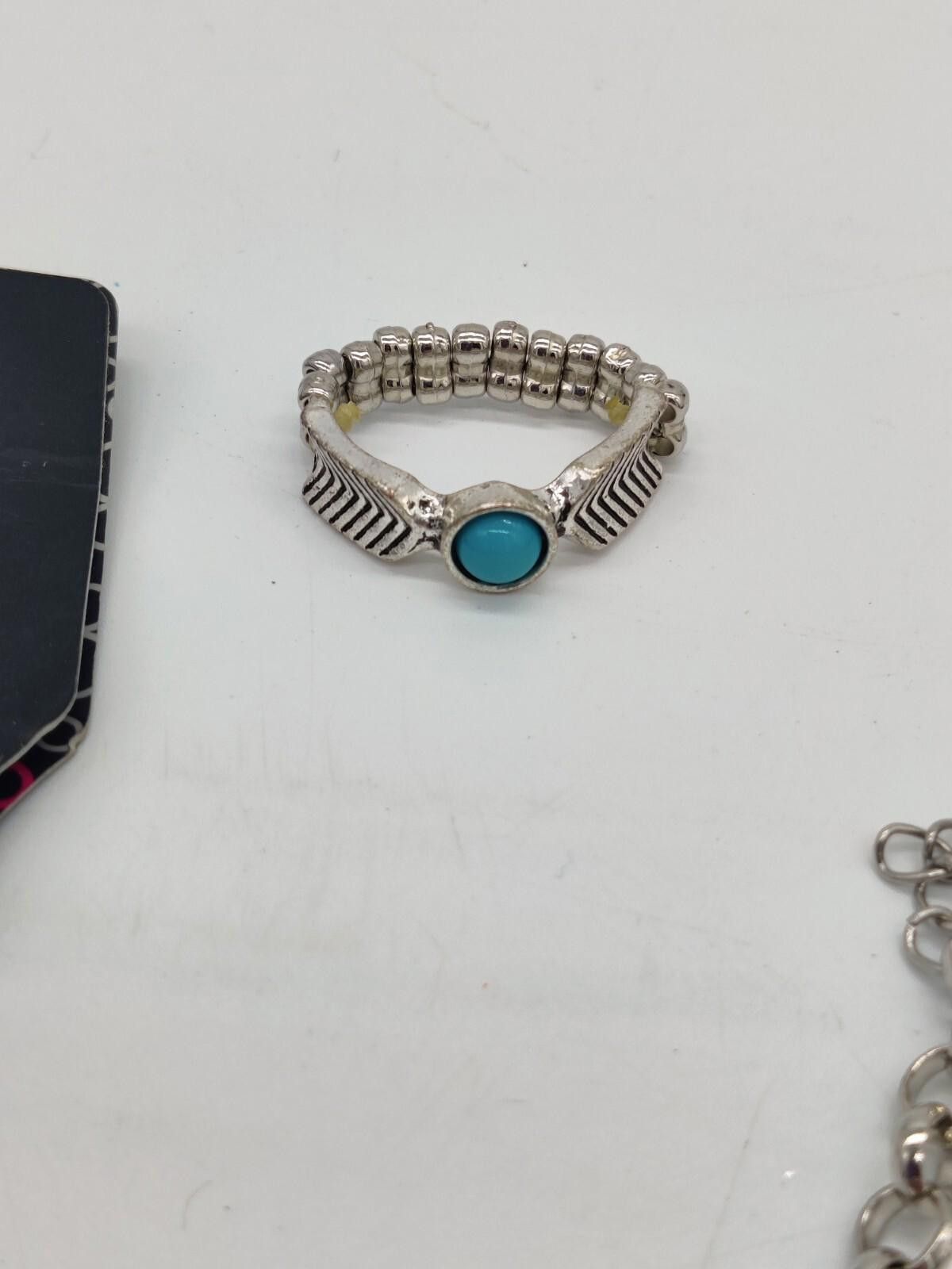Other Paparazzi Jewelry Lot Necklace 3 Pairs Of Earrings Ring New Size ONE SIZE - 5 Thumbnail