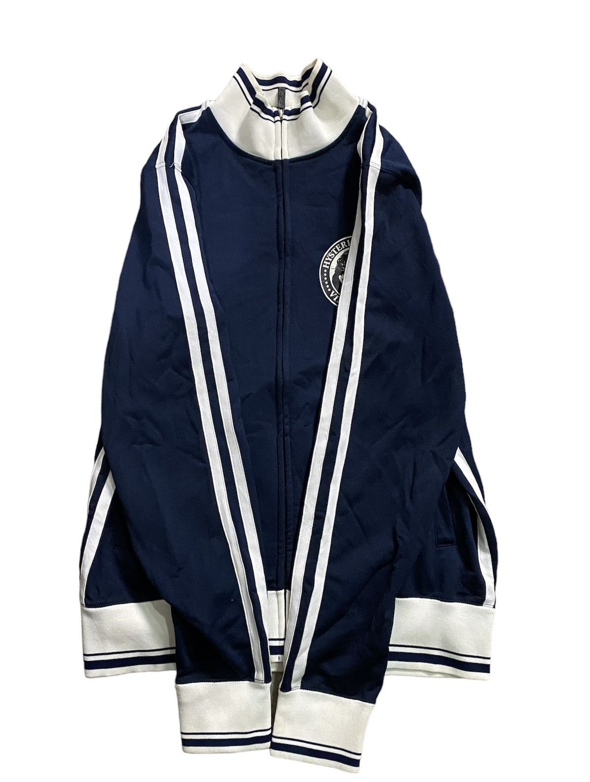 Hysteric Glamour HYSTERIC GLAMOUR Vinyl Junkie ring Sweater Size US M / EU 48-50 / 2 - 5 Thumbnail