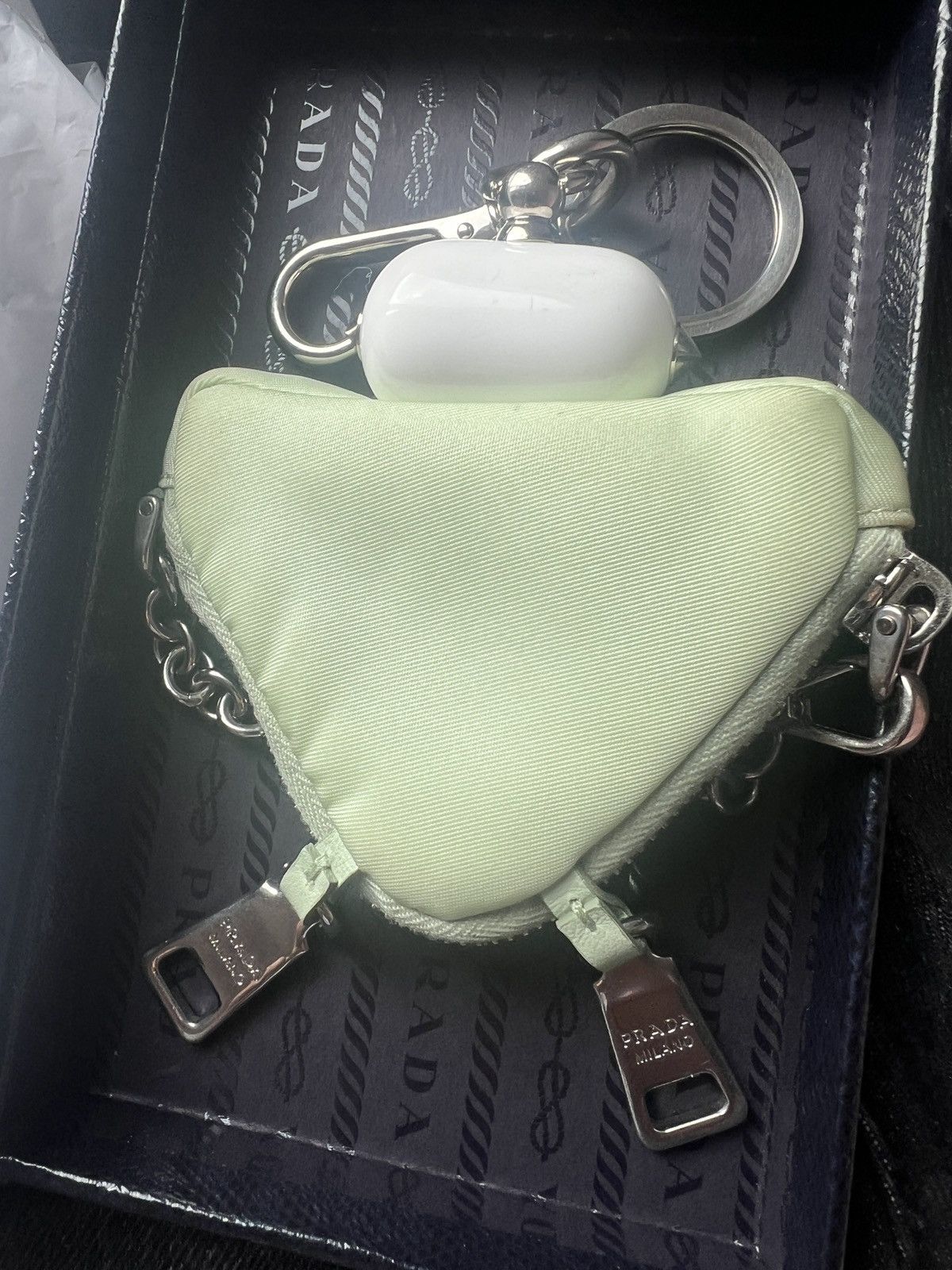 Prada 🔥 Prada x RAF Simons robot re-nylon keychain bag charm Size ONE SIZE - 7 Thumbnail