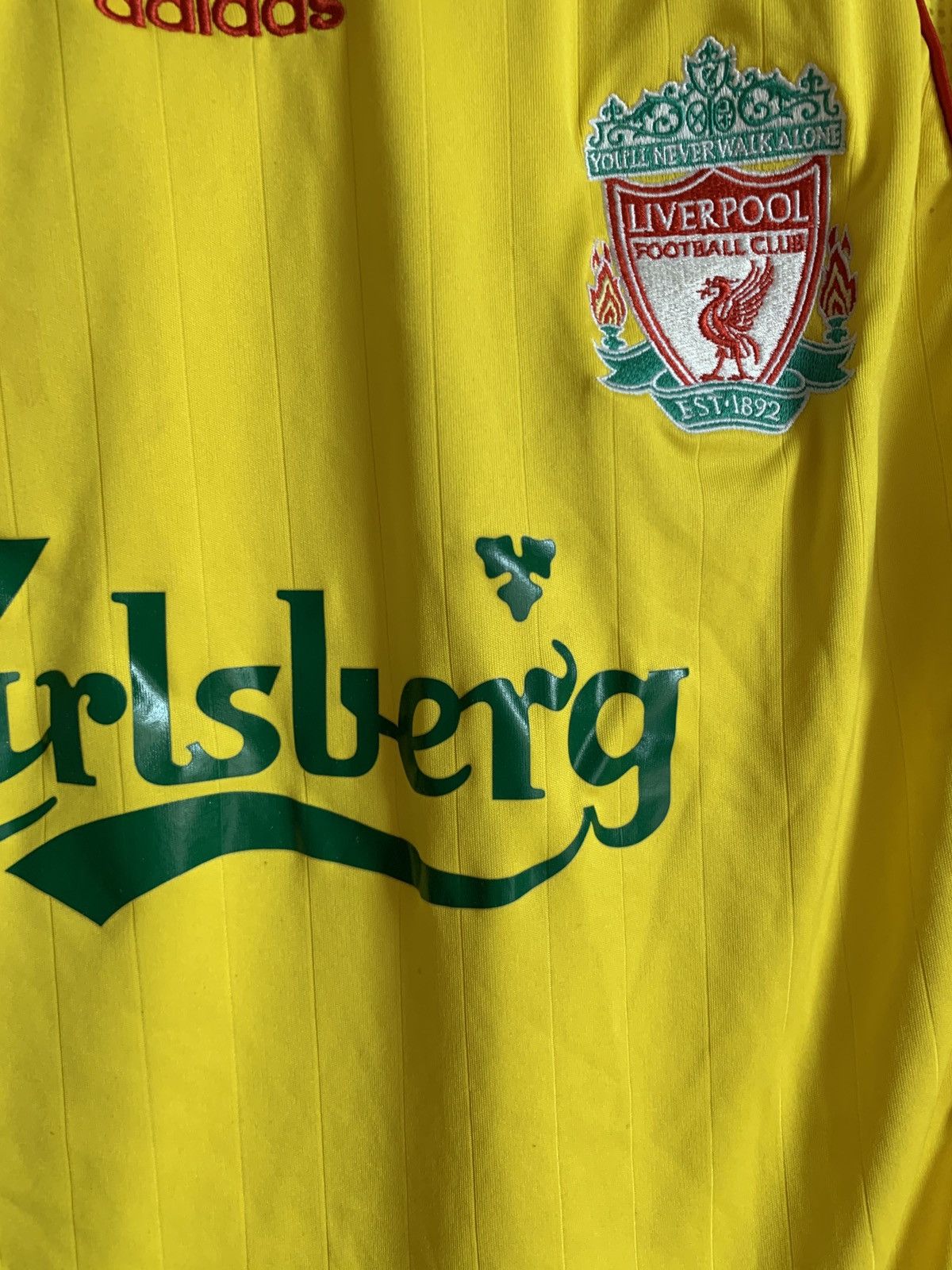 Vintage Liverpool 2006 Away Football Shirt Adidas Soccer Jersey Sz L Size US L / EU 52-54 / 3 - 6 Thumbnail