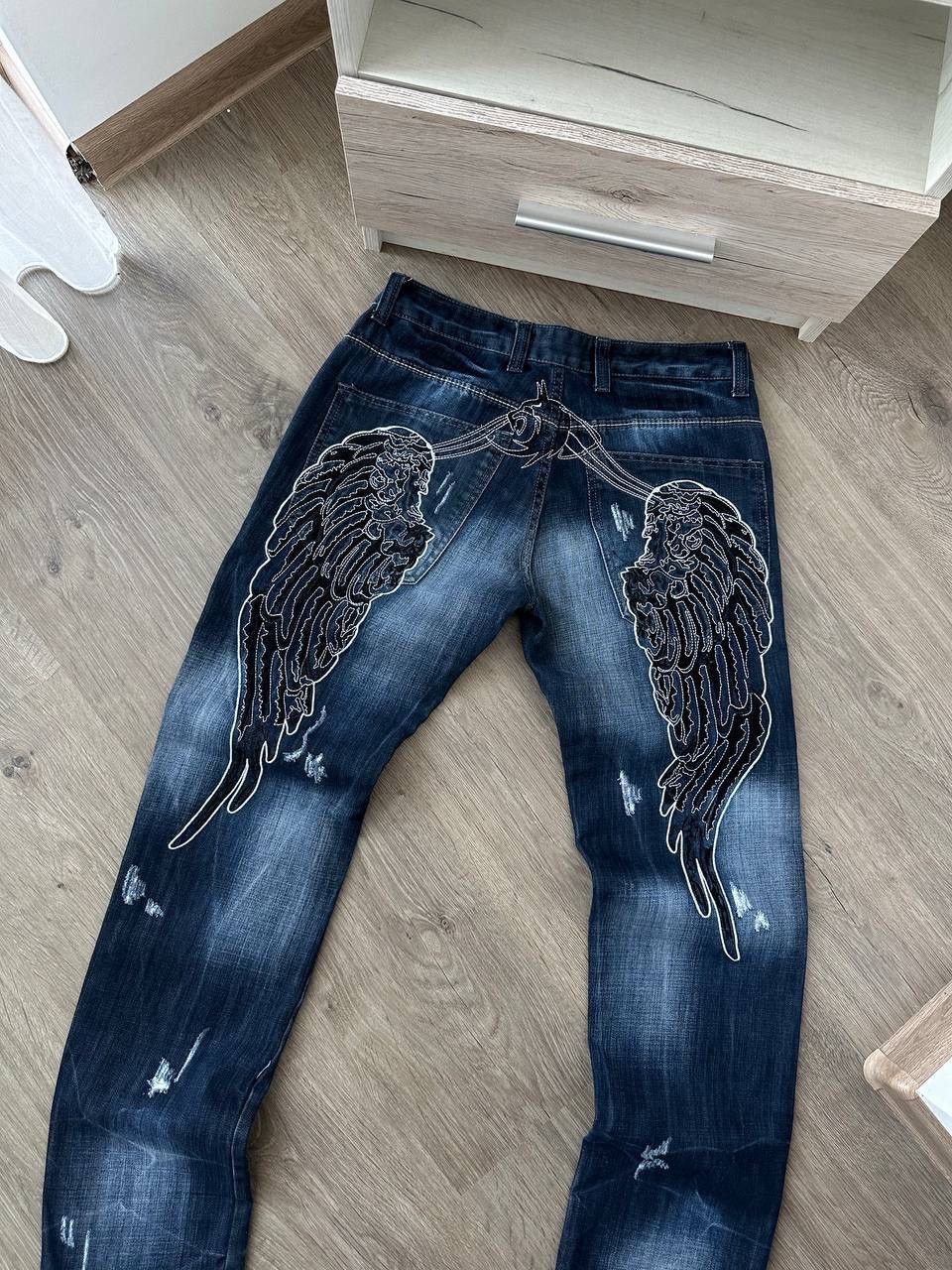 Christian Audigier × Ed Hardy × Vintage Vintage Ed Hardy Christian Audigier Style Pants Size US 32 / EU 48 - 4 Thumbnail
