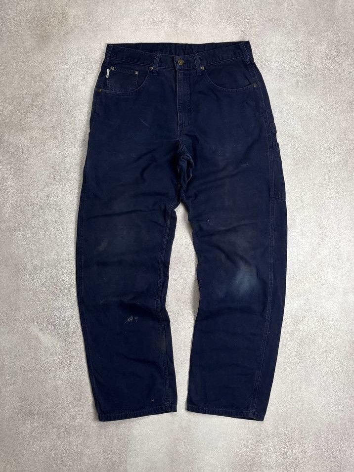 Carhartt Vintage Carhartt Workwear Baggy Denim Pants Y2K 34 Size US 34 / EU 50 - 2 Thumbnail