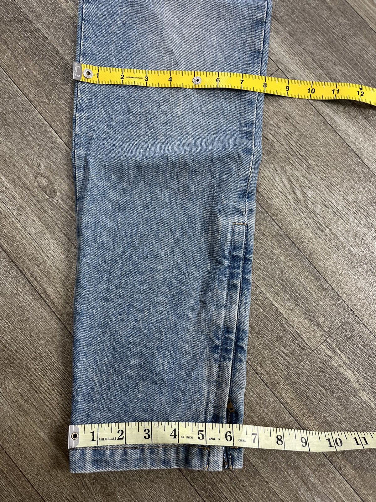Issey Miyake Tsumori Chisato Issey Miyake Carpenter Zip Up Ankle Jeans Size US 30 / EU 46 - 20 Thumbnail