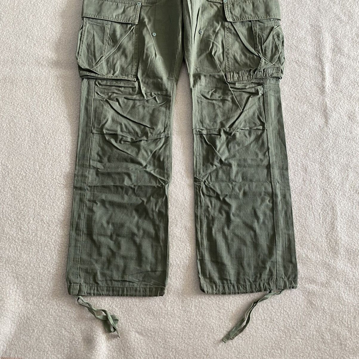 If Six Was Nine × Japanese Brand Japanese Brand Bonds&Peace Cargo Pants w32 Size US 32 / EU 48 - 3 Thumbnail