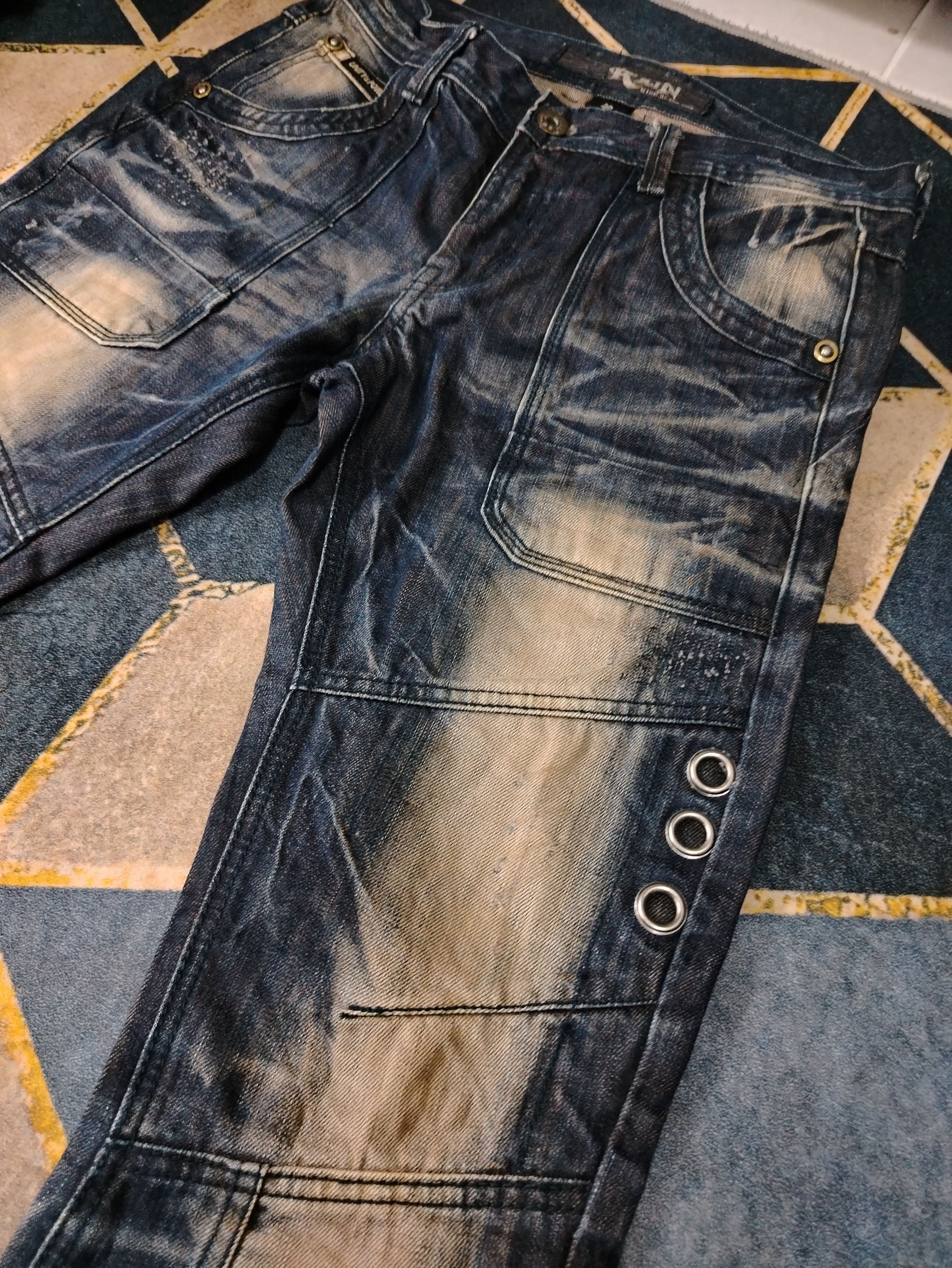 Casablanca Unity is Power Distressed denim Size US 33 - 8 Thumbnail
