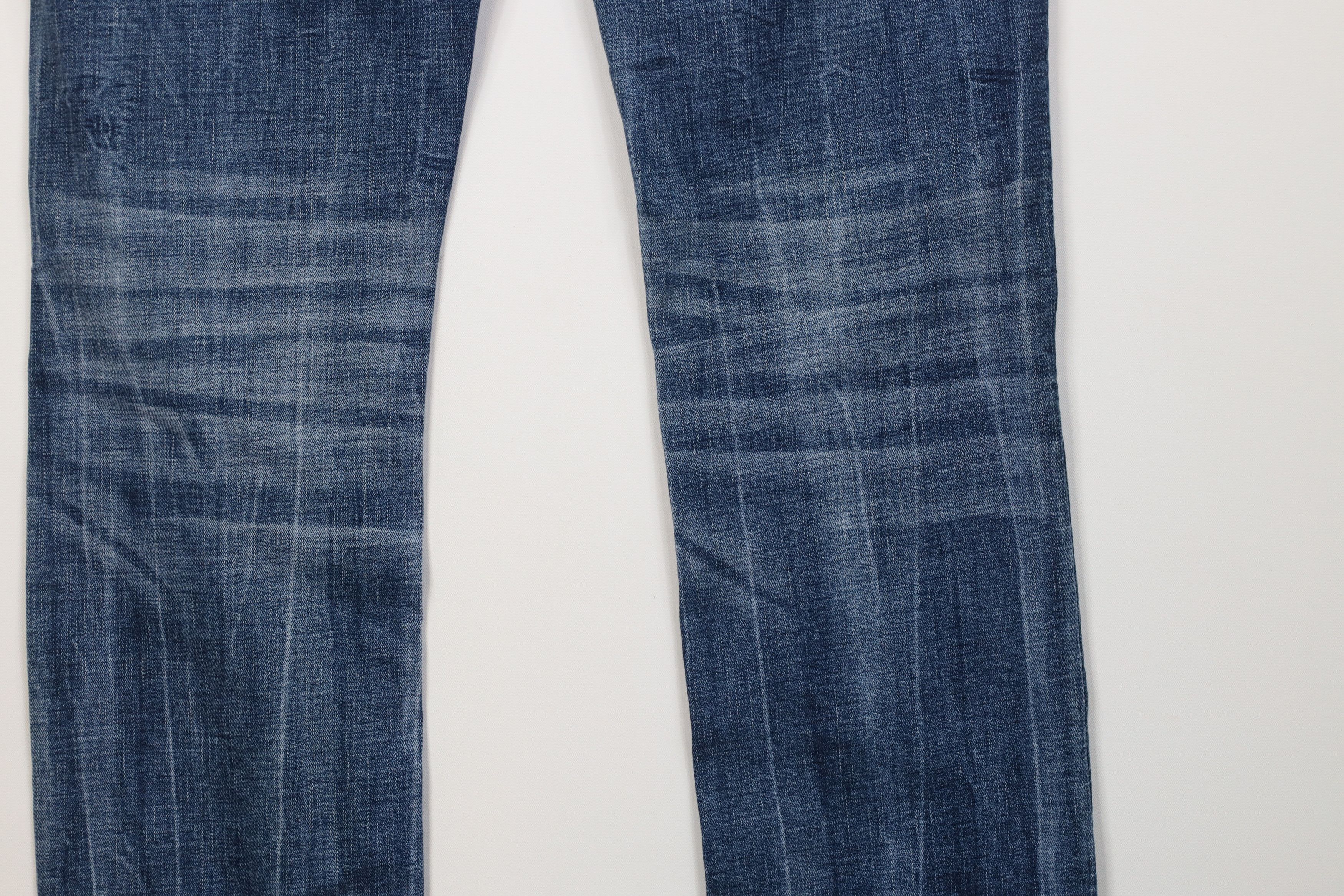 Miss Me Miss Me Mid Rise Straight Leg Jeweled Denim Jeans Stretch Size 28" / US 6 / IT 42 - 12 Thumbnail