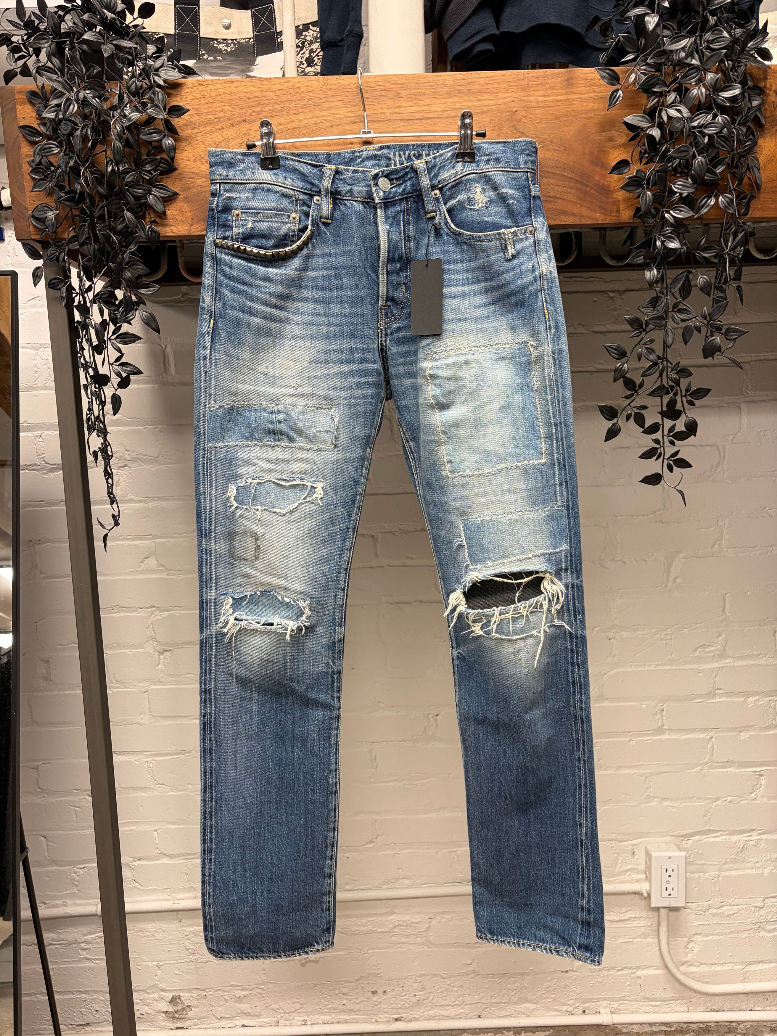 Hysteric Glamour Hysteric Glamour Music Note Skinny Jeans | Grailed