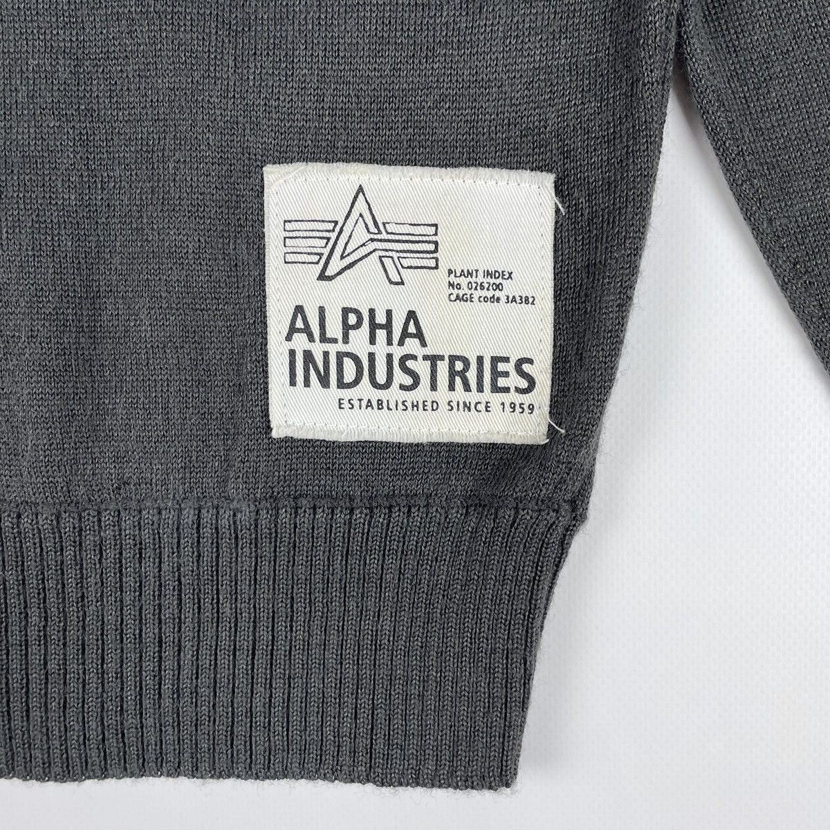 Alpha Industries Alpha Industries wool Pullover Sweater Size US M / EU 48-50 / 2 - 11 Thumbnail