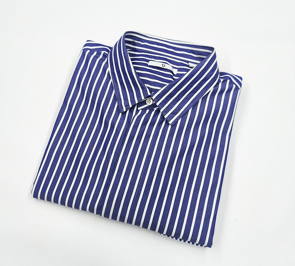 Jil Sander × Uniqlo UNIQLO x JIL SANDER oversized blue stripe Size US L / EU 52-54 / 3 - 1 Thumbnail