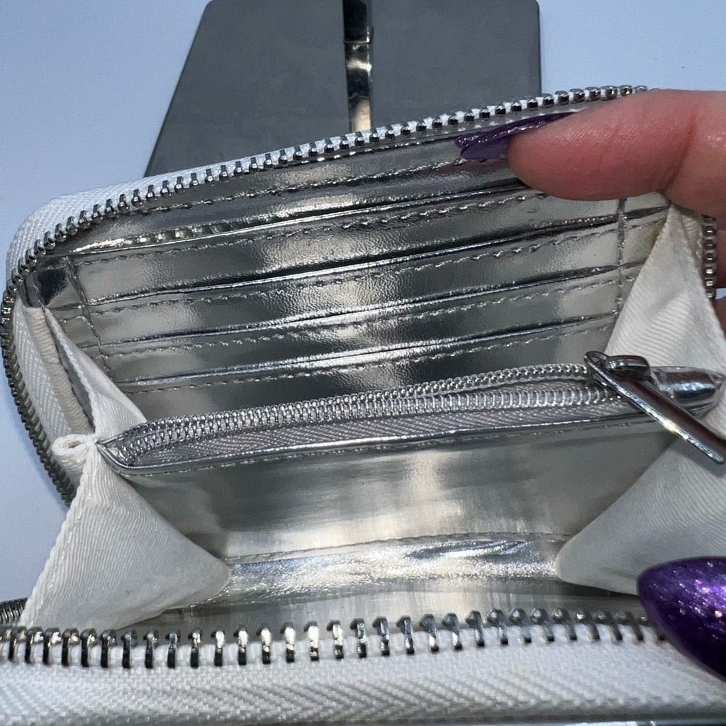 Swarovski Swarovski Metallic and Crystal Small Wallet Size ONE SIZE - 3 Thumbnail