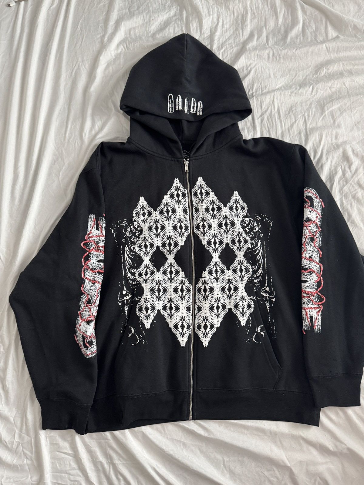 Ken Carson Ken Carson Antagonist Tour Zip Up Hoodie | Grailed