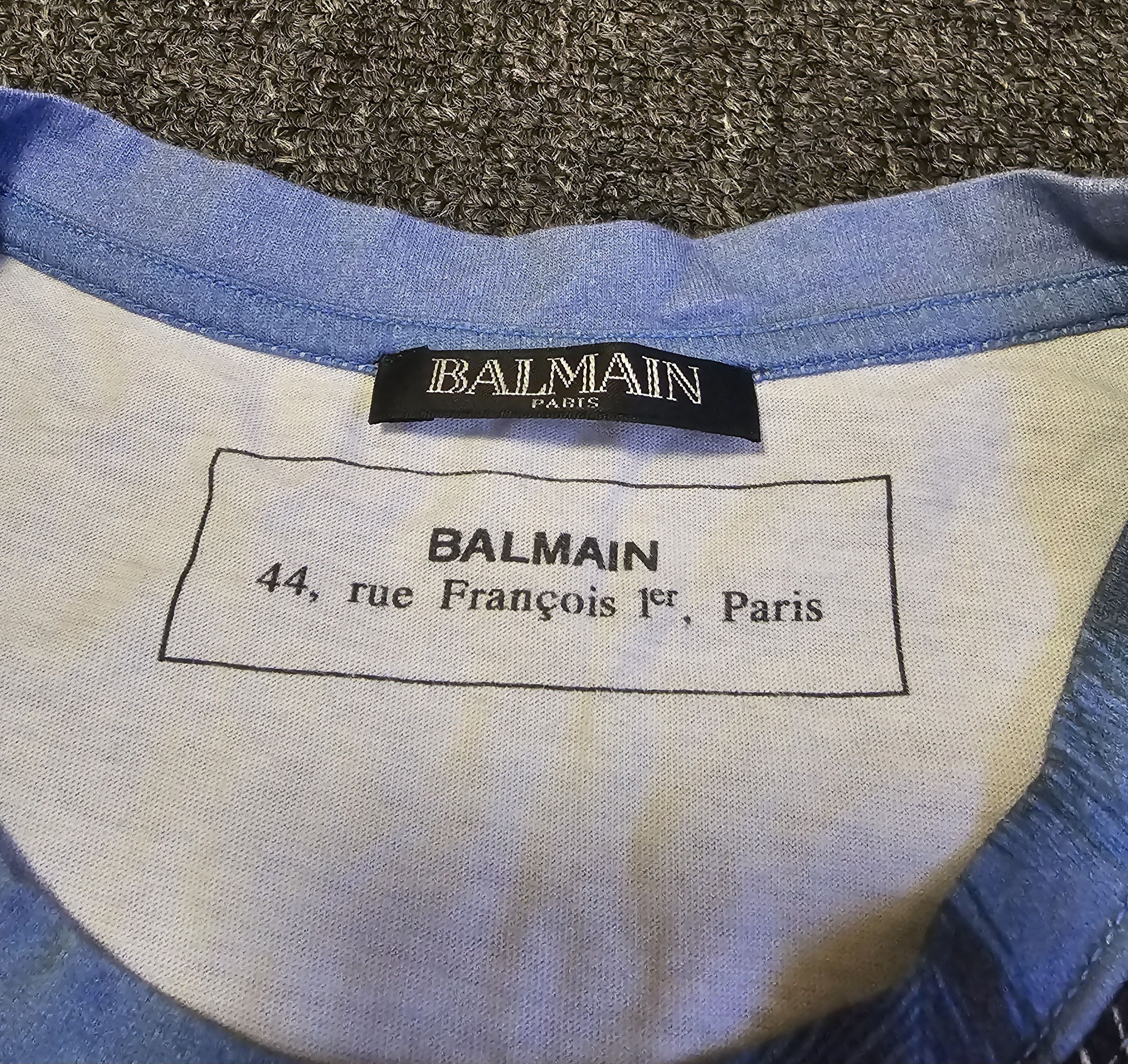 Balmain Balmain men's cocos t-shirts size L Size US L / EU 52-54 / 3 - 3 Thumbnail