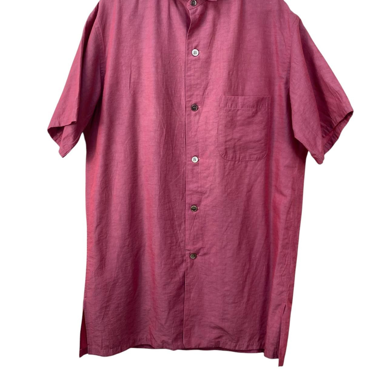 Yohji Yamamoto VINTAGE 90S YS YOHJI YAMAMOTO LINEN SHIRT SHORTSLEEVE Size US M / EU 48-50 / 2 - 7 Thumbnail