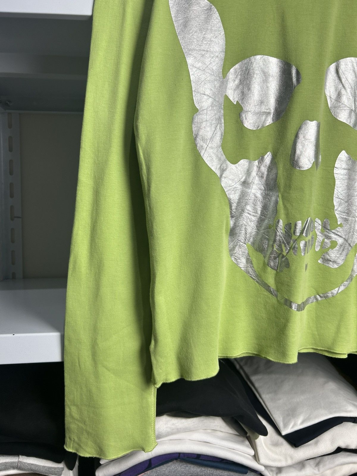 Lucien Pellat-Finet Rare Skull lucien Pellat finet Longsleeve 2000s Size US M / EU 48-50 / 2 - 2 Thumbnail