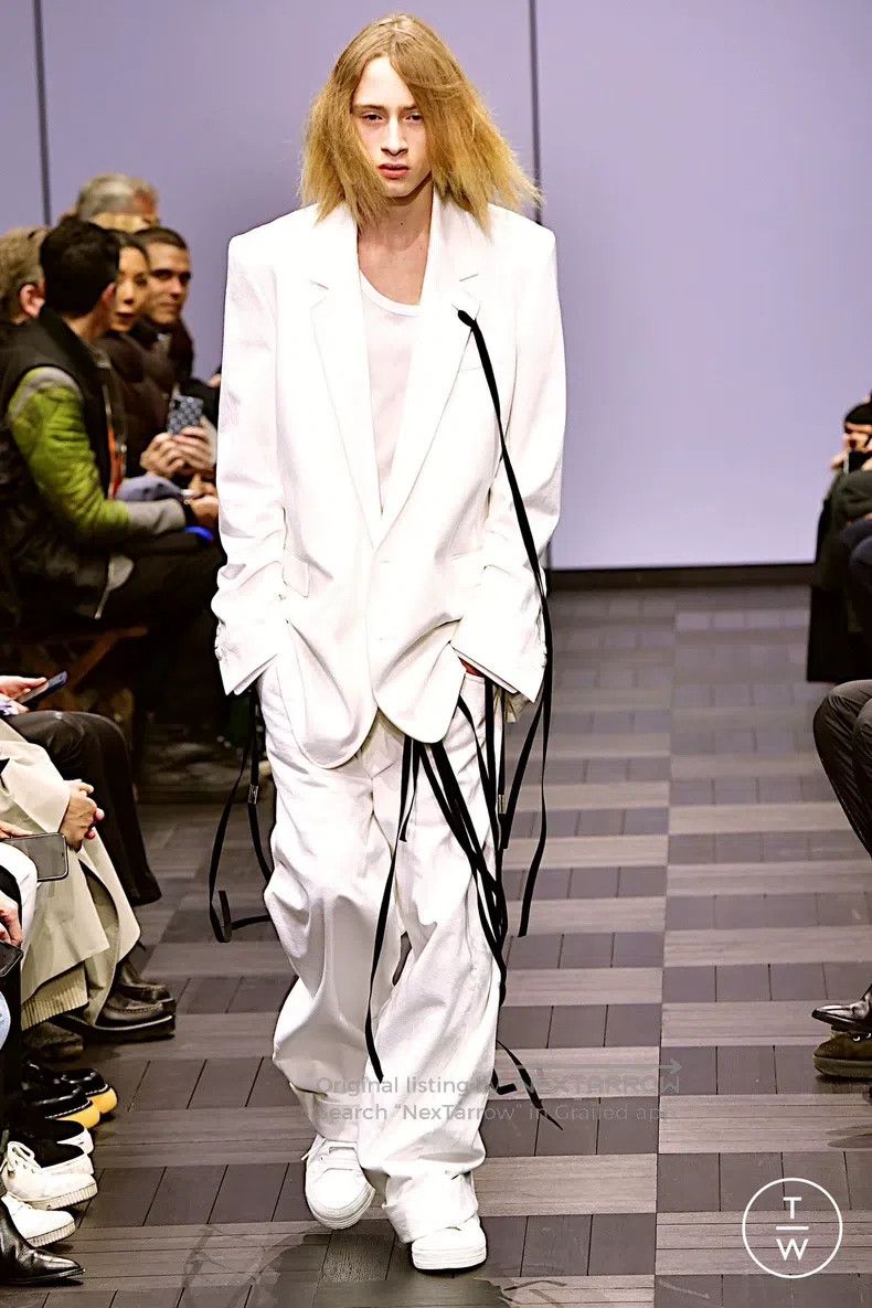 Ann Demeulemeester Ann Demeulemeester 36 denim streamer suit Size S / US 4 / IT 40 - 9 Thumbnail