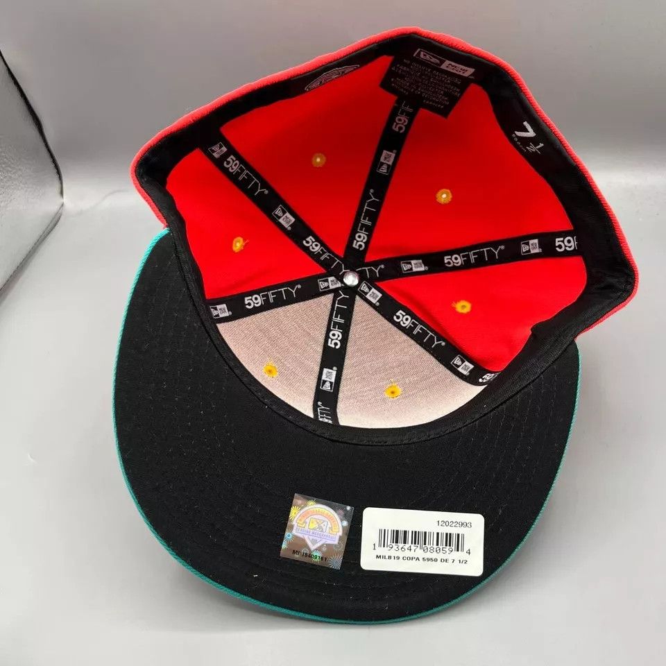 New Era Delmarva Shorebirds Hat Men 7 1/2 MiLB Fitted Cap New Size ONE SIZE - 5 Thumbnail