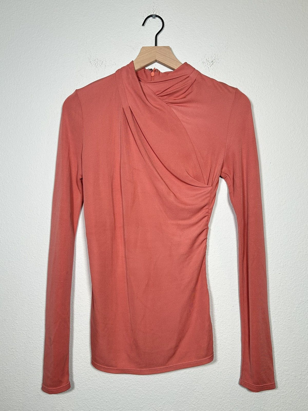 SS23 Drape Mock Neck Long sleeve