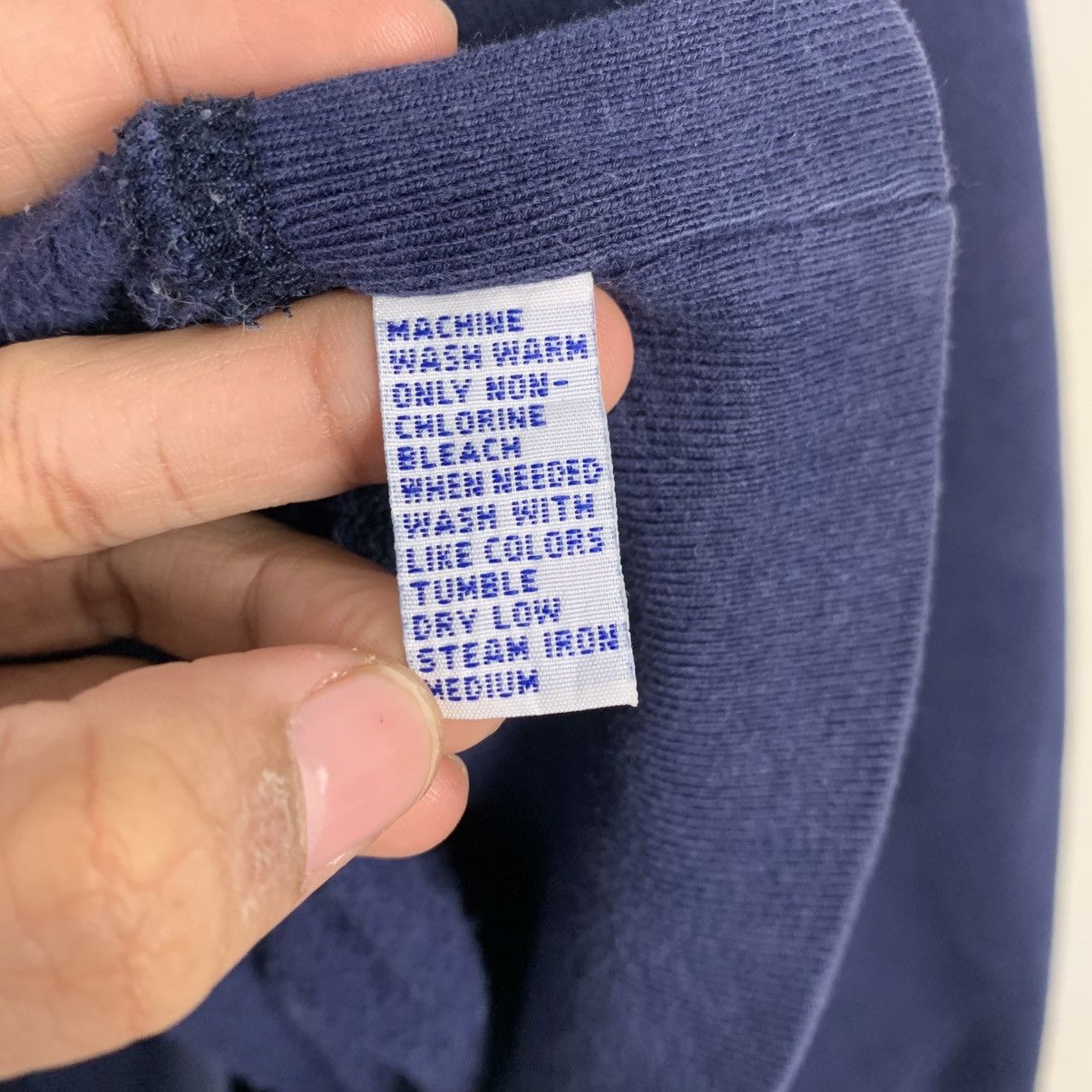 Polo Ralph Lauren Vintage Polo Ralph Lauren Navy Crewneck Sweatshirt Size US M / EU 48-50 / 2 - 13 Thumbnail