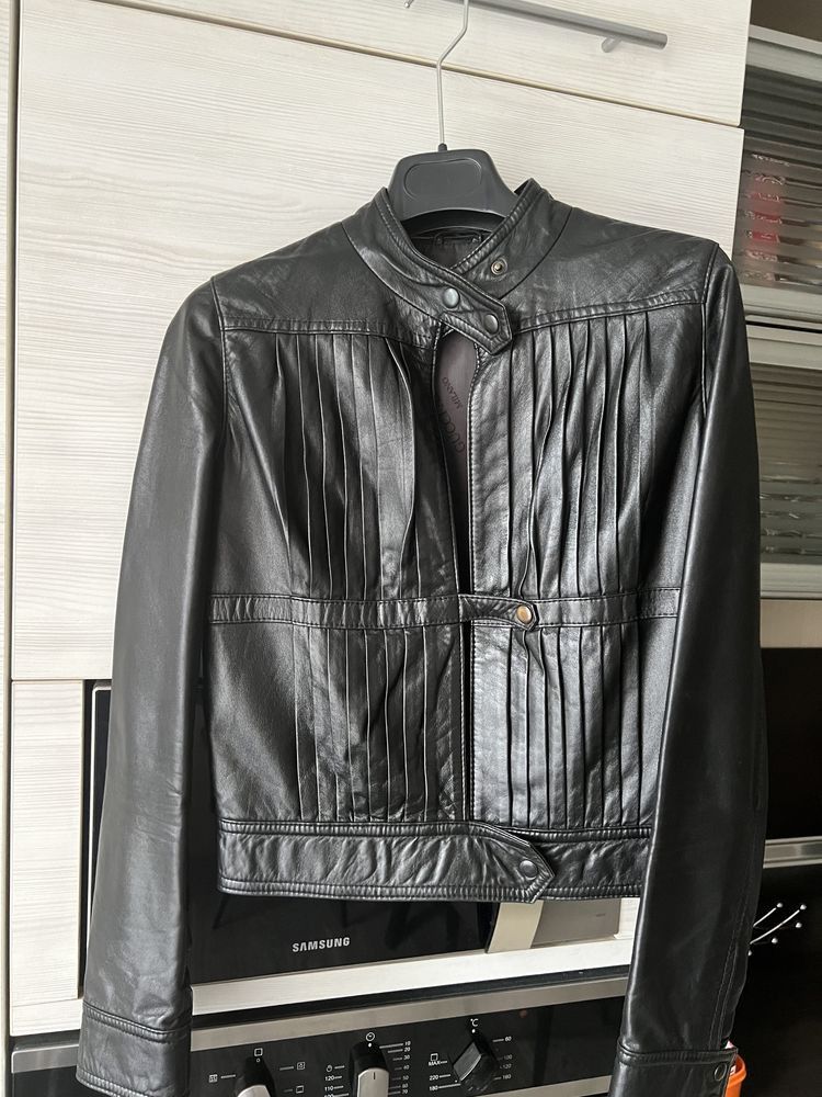 Gucci Gucci Vintage Leather Jacket Size S / US 4 / IT 40 - 1 Thumbnail