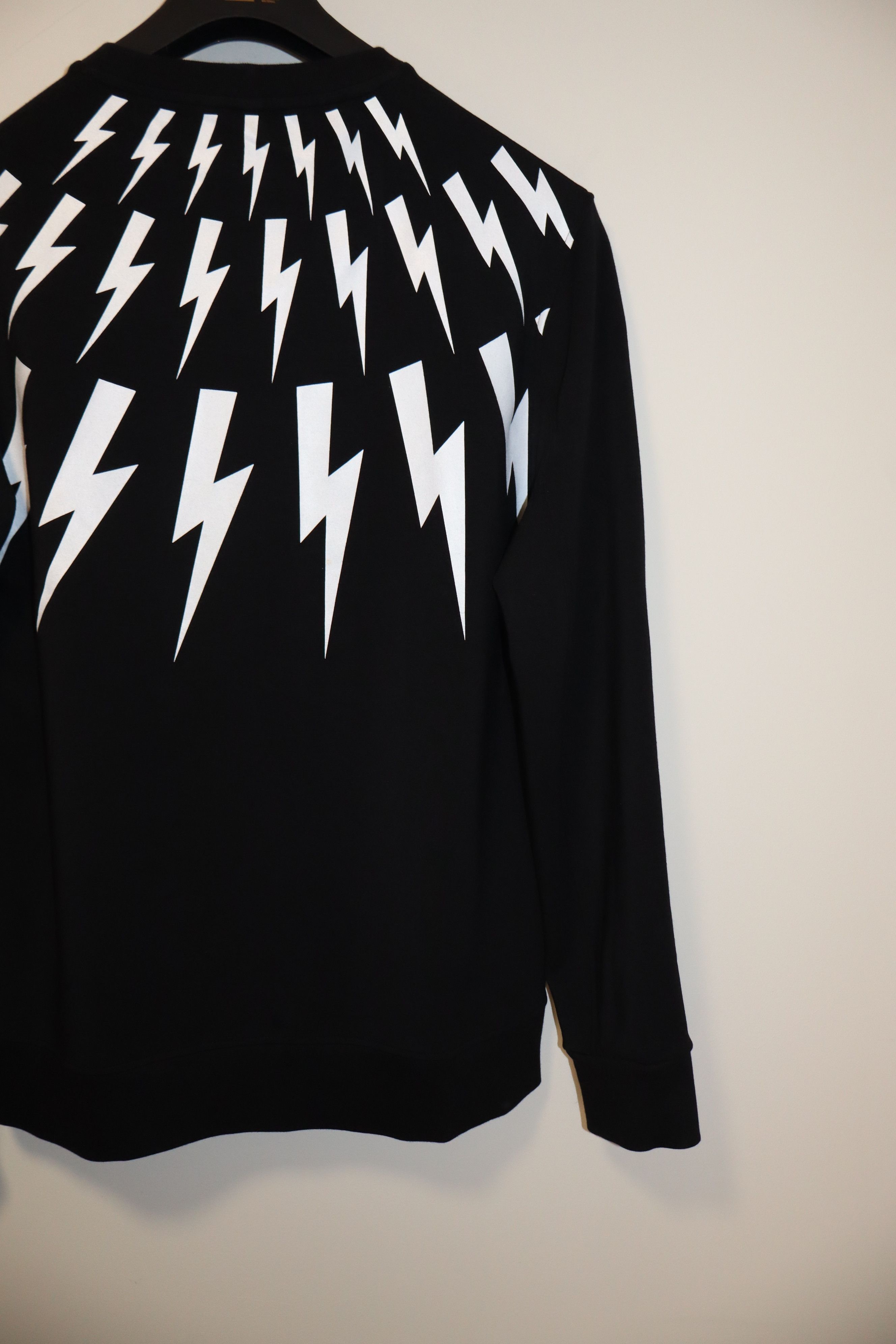 Neil Barrett Lightning bolt print sweatshirt Size US M / EU 48-50 / 2 - 15 Thumbnail