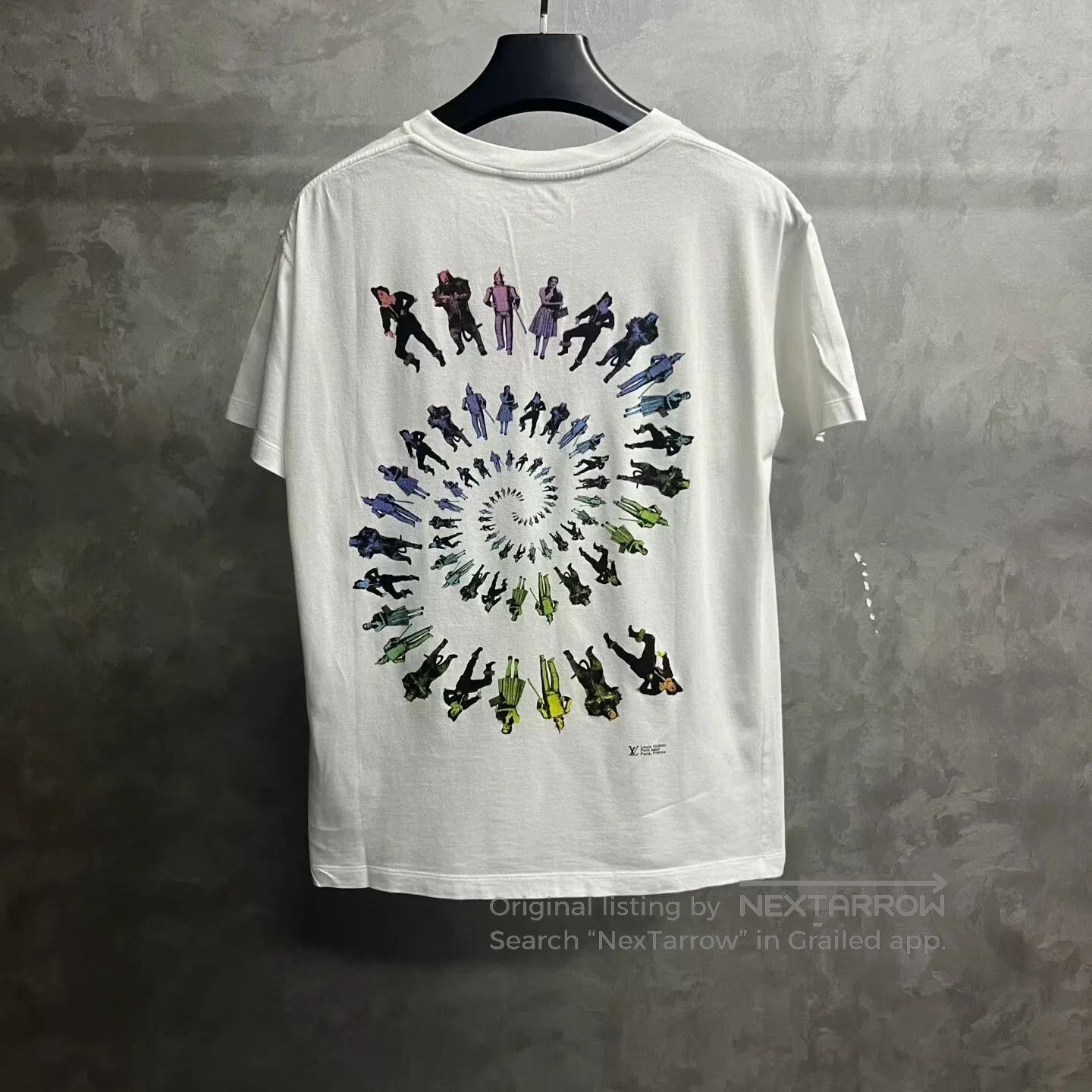 Louis Vuitton Louis Vuitton White patterned printed round-neck short-sle Size US S / EU 44-46 / 1 - 5 Thumbnail