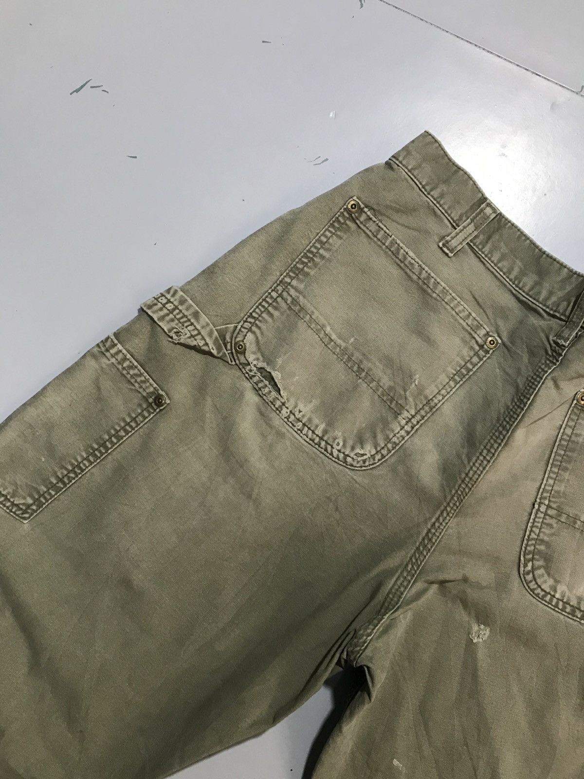 Carhartt Vintage carhartt B195 AGR double knee workwear Size US 32 / EU 48 - 12 Thumbnail