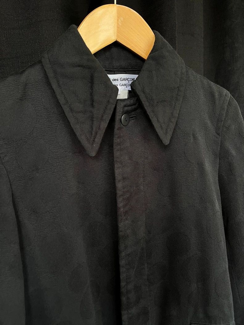 Comme des Garcons Comme Des Garcons Dark ripple dot long jacket 2503-Nextarr Size US XS / EU 42 / 0 - 6 Thumbnail