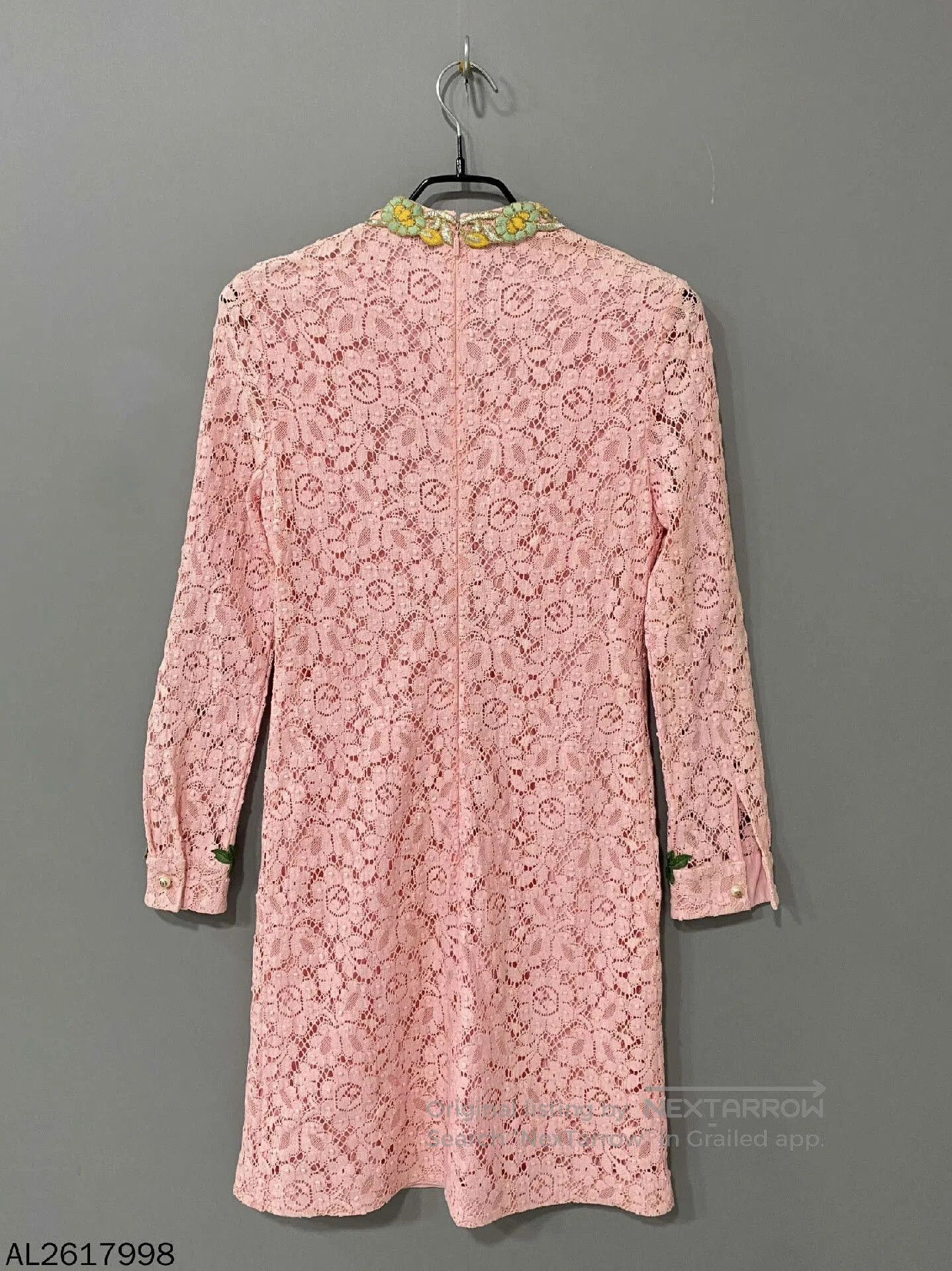 Gucci Gucci Floral Lace Bee Dress. Size M / US 6-8 / IT 42-44 - 3 Thumbnail