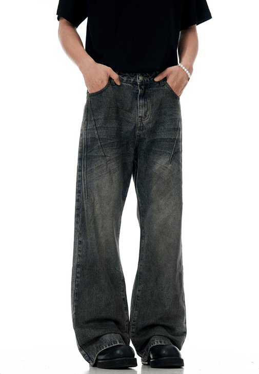 Japanese Brand × Jean American high street distressed casual flared jeans Size US 32 / EU 48 - 2 Thumbnail