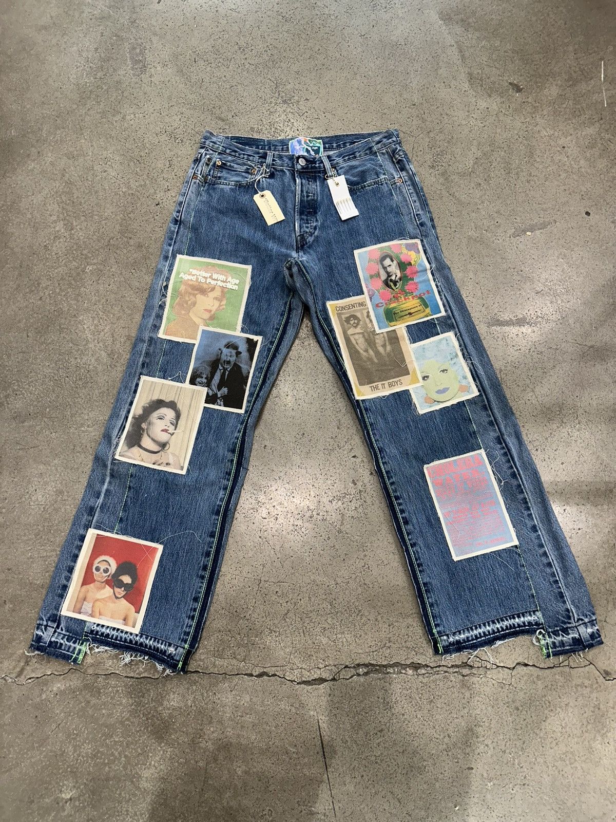 Better With Age BETTER WITH AGE - Fleetwood Triple-Wide Denim Indigo Size US 36 / EU 52 - 1 Thumbnail
