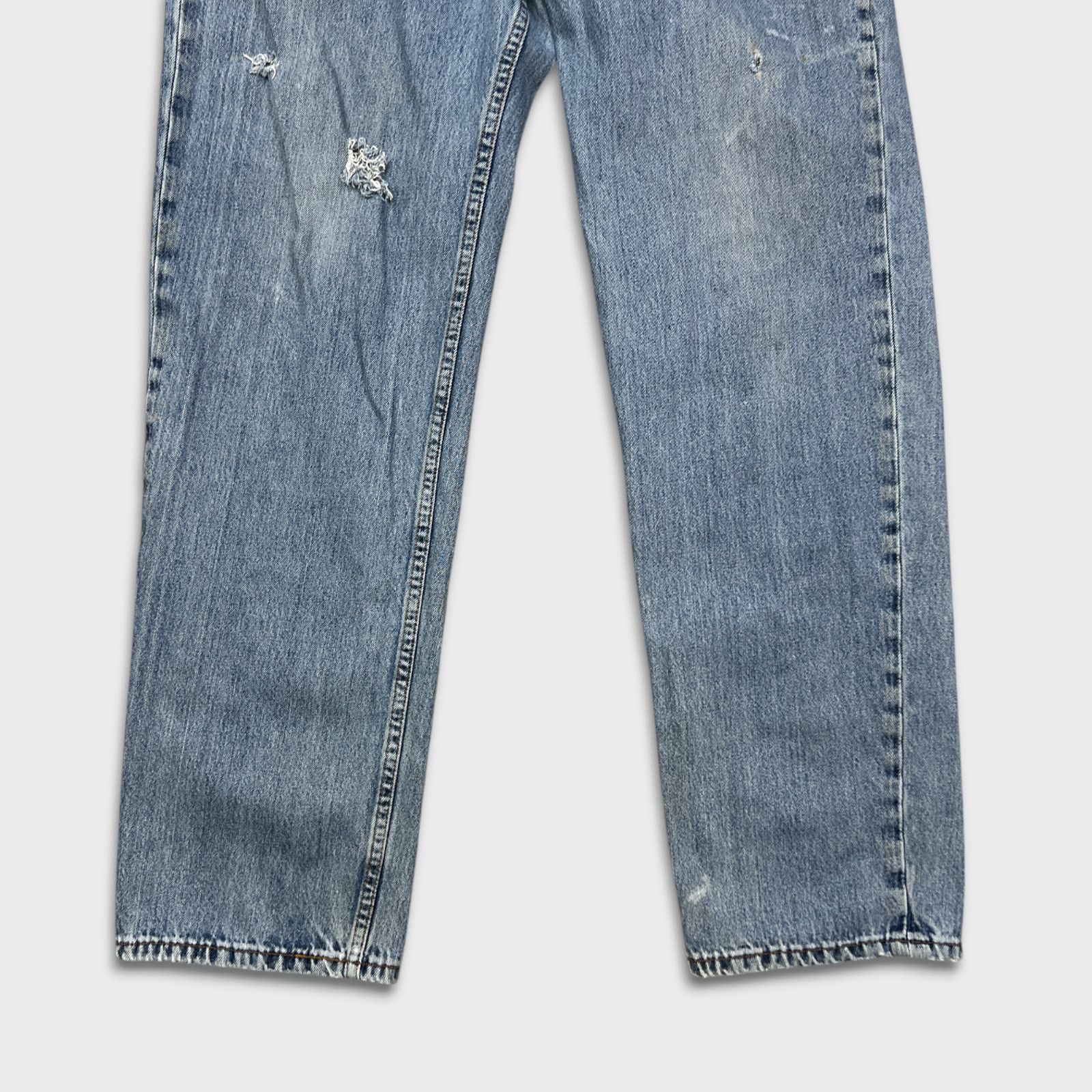 Levi's × Vintage Levi's 550 Jeans 36x34 Relaxed Fit Baggy Distressed Denim Size US 36 / EU 52 - 4 Thumbnail